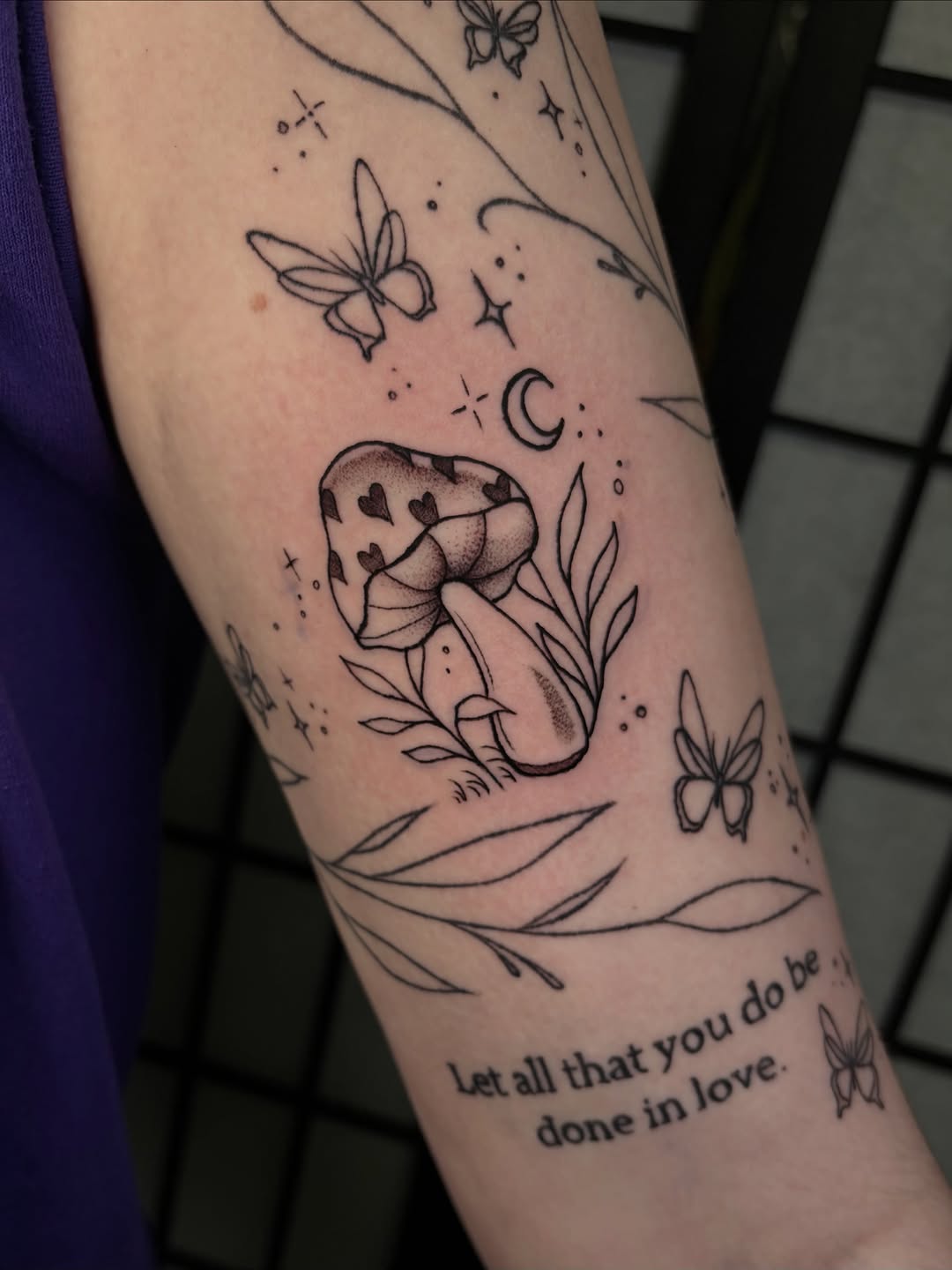Tattoo by @han_vertal_ink — fine_line, lettering_script