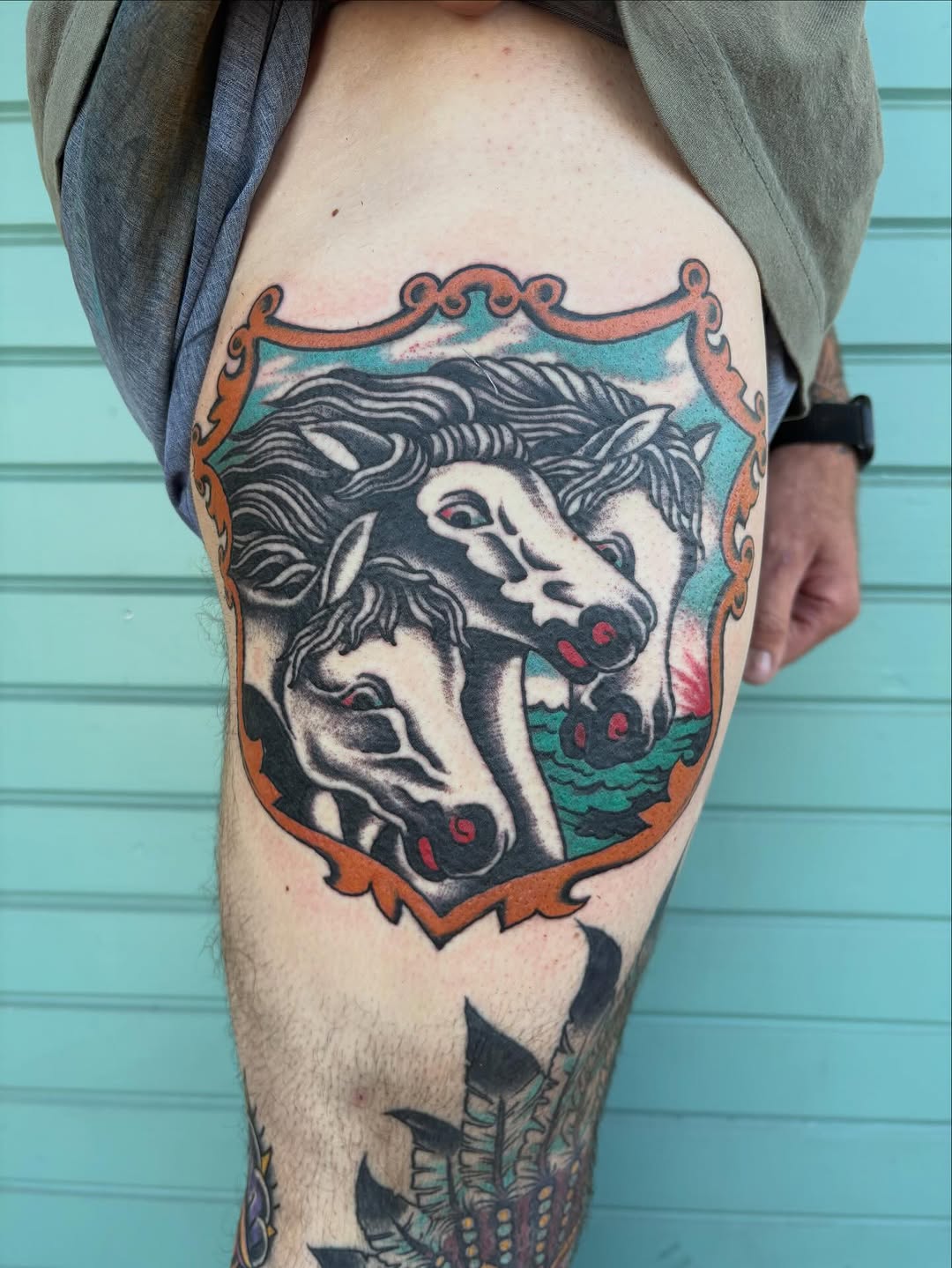 Tattoo by @nickrodintattoo — american_traditional