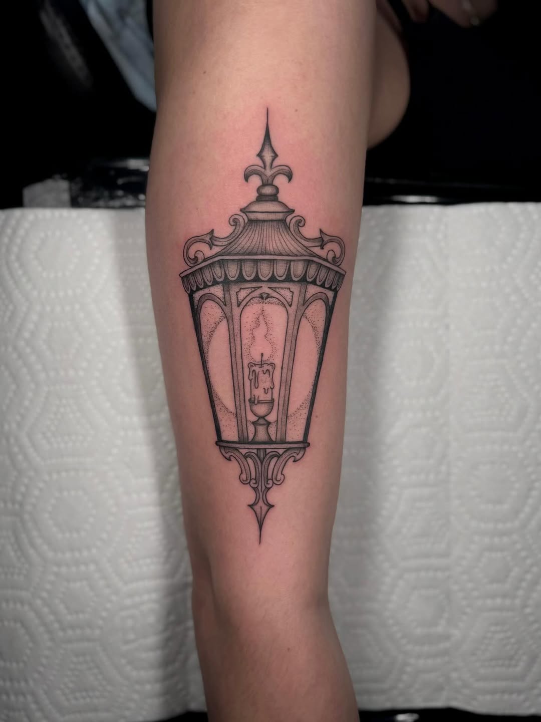 Tattoo by @koko_tattoos — black_and_grey, ornamental