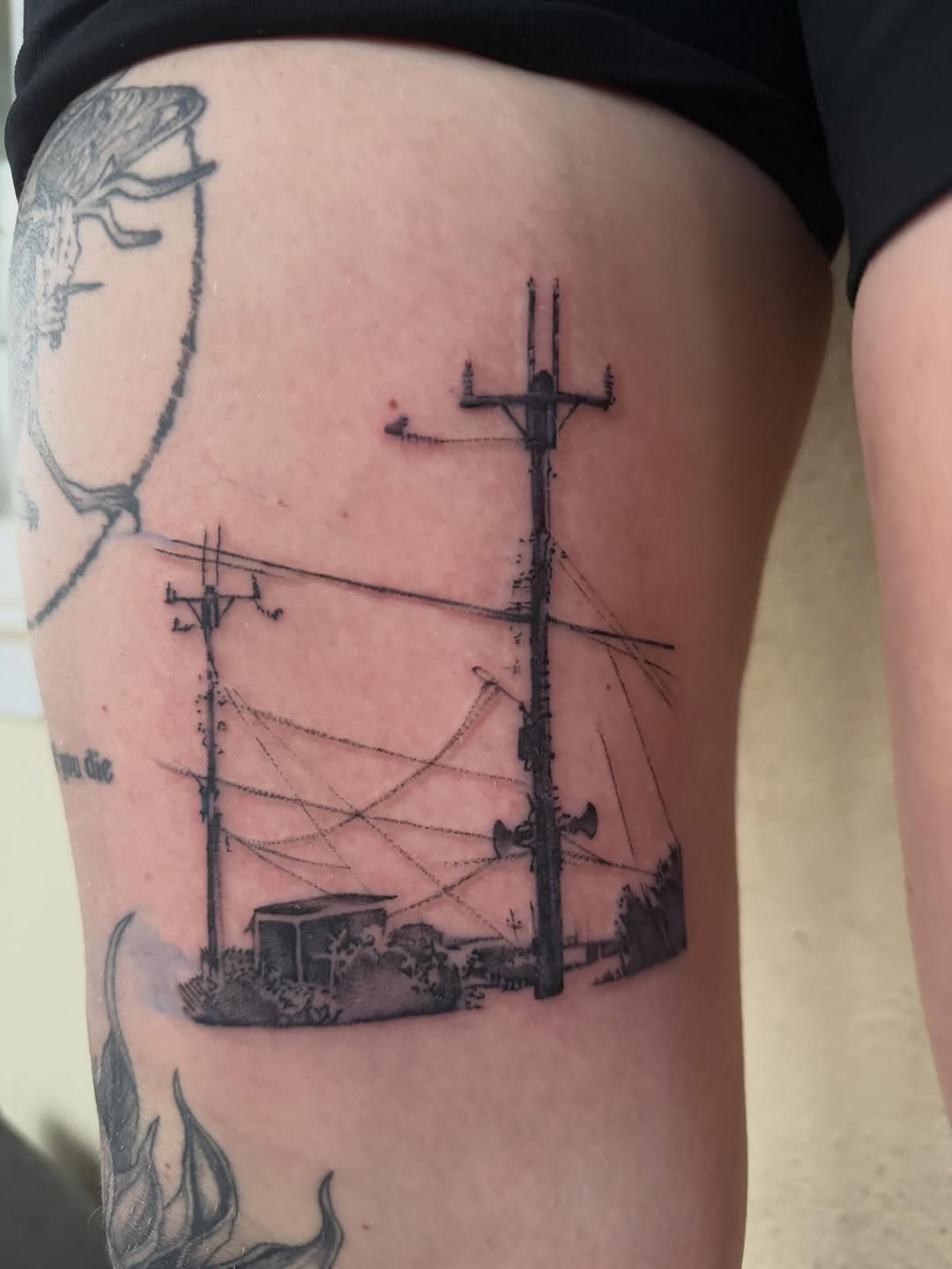 Tattoo by @polarizedbaby — black_and_grey, realism