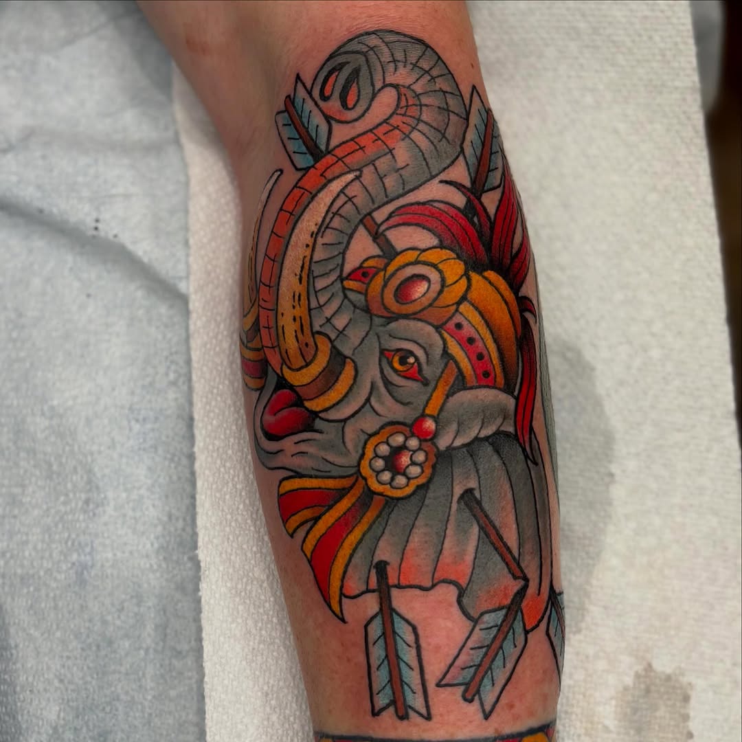 Tattoo by @codycollinstattoo — american_traditional, illustrative