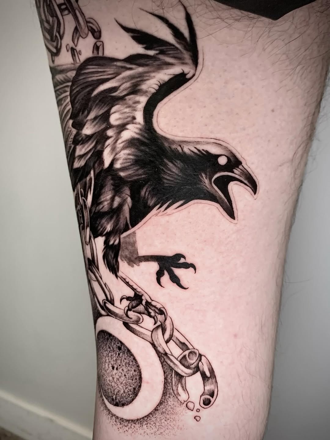 Tattoo by @rachelroseink β blackwork, illustrative