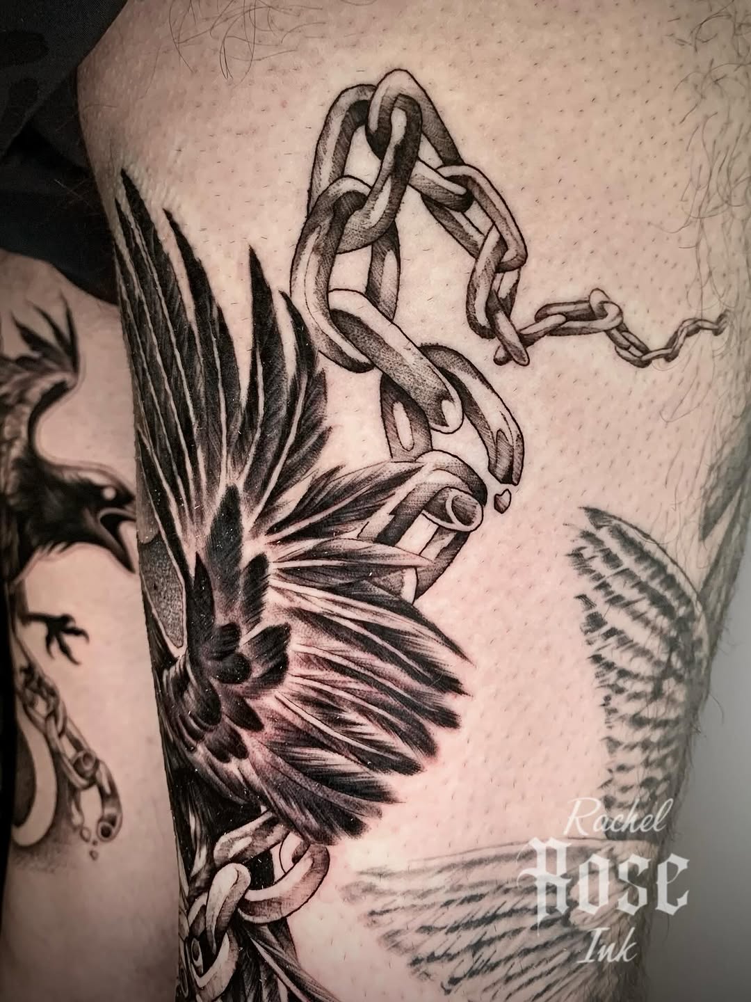 Tattoo by @rachelroseink β black_and_grey, illustrative