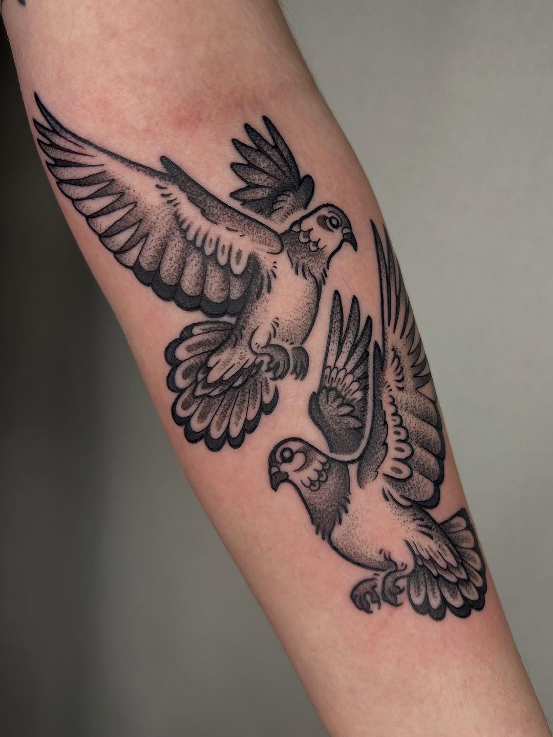 Tattoo by @cicadanymph — dotwork, black_and_grey