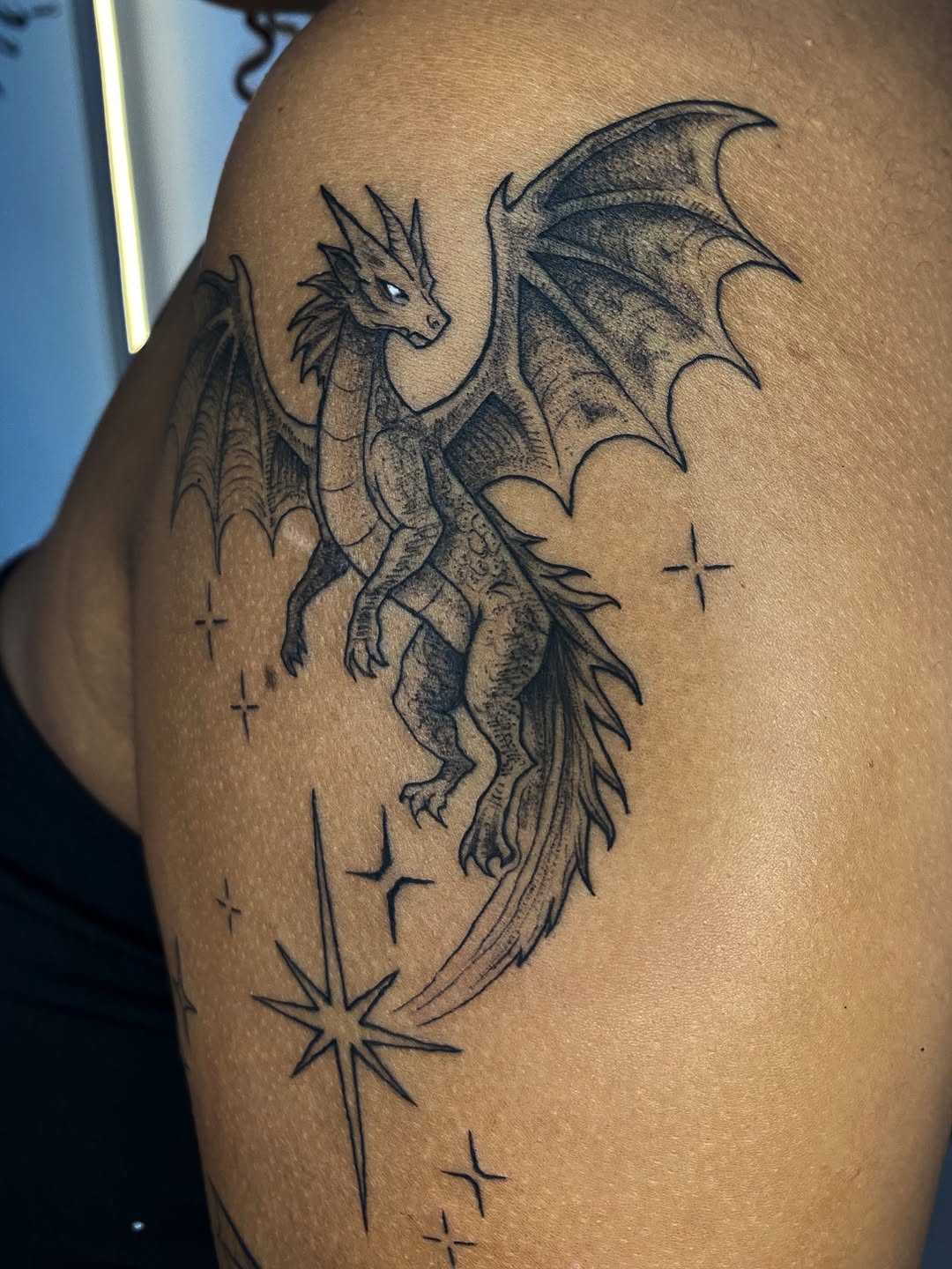 Tattoo by @garotodatatuagem β black_and_grey, illustrative