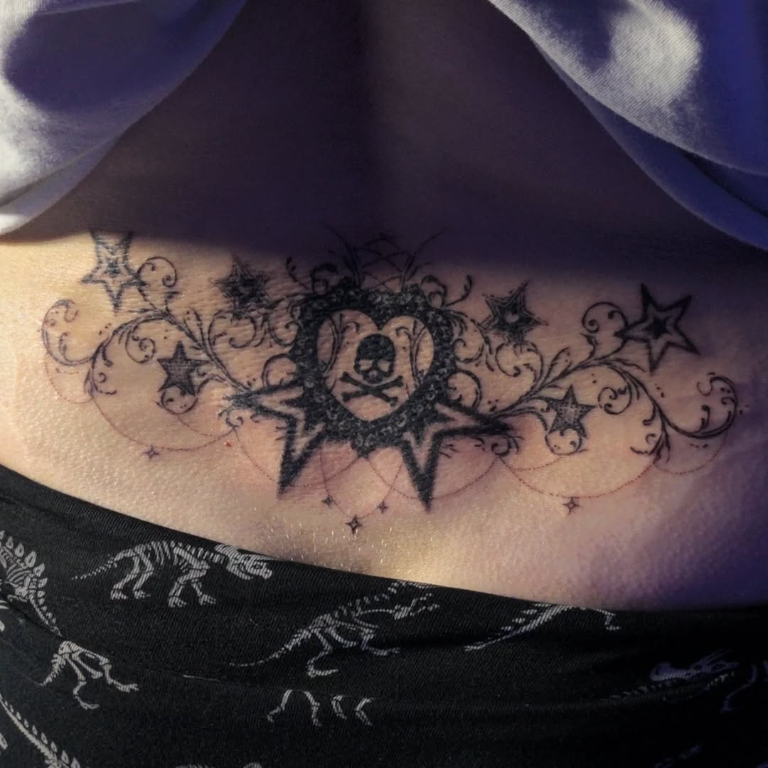 Tattoo by @bek_artz — blackwork