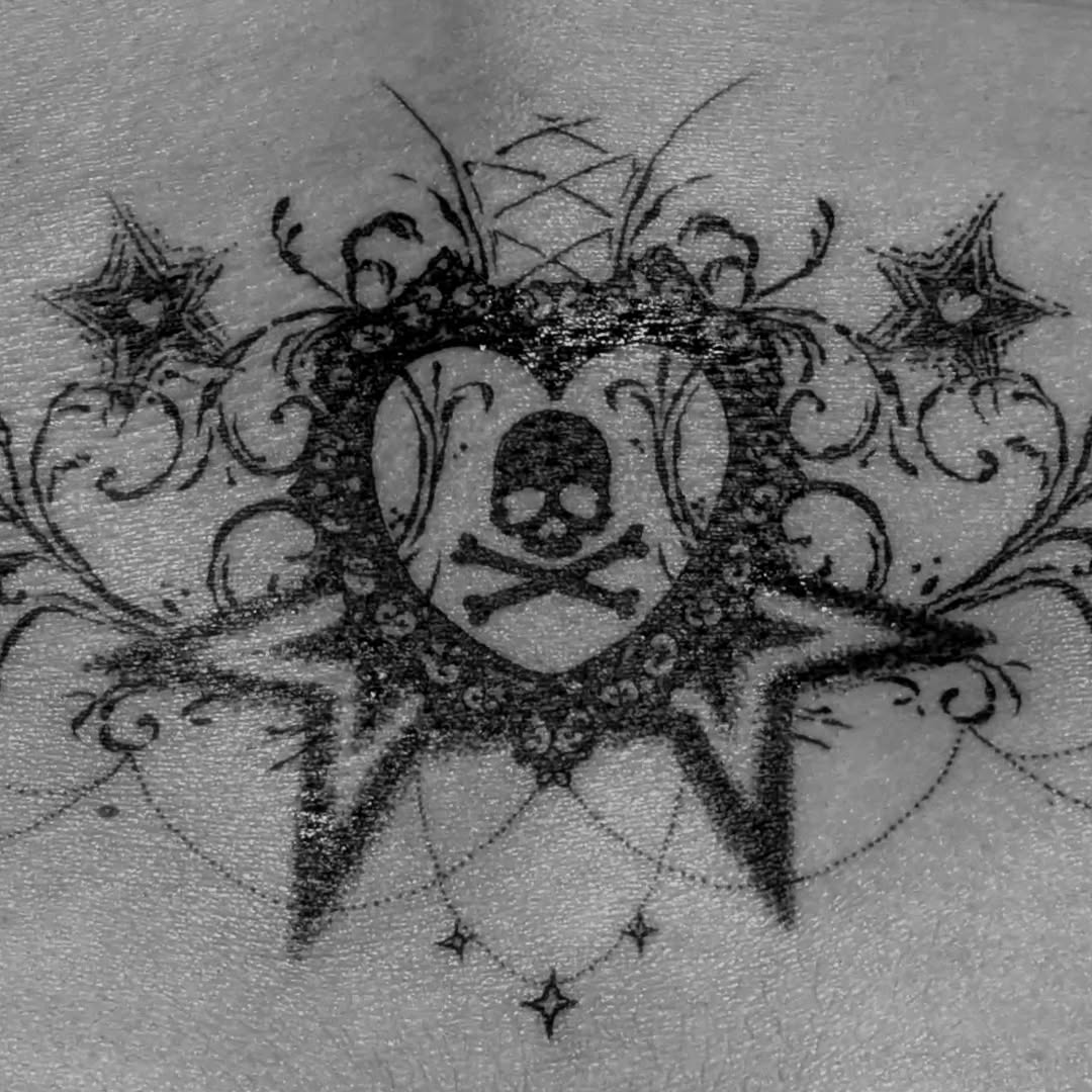 Tattoo by @bek_artz — blackwork