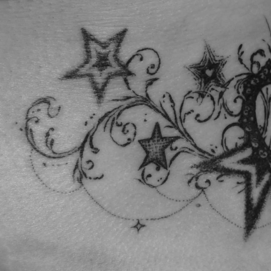 Tattoo by @bek_artz — dotwork