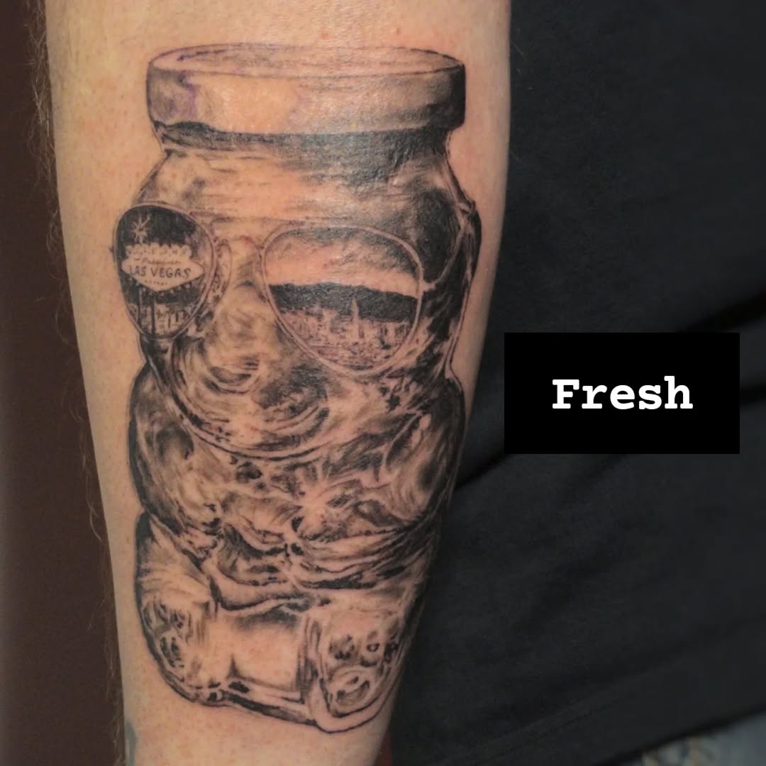 Tattoo by @bek_artz — realism, black_and_grey