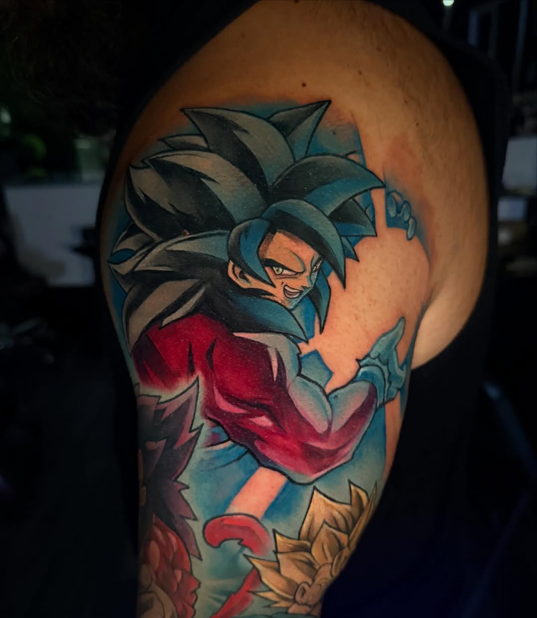 Tattoo by @emi_inks โ anime