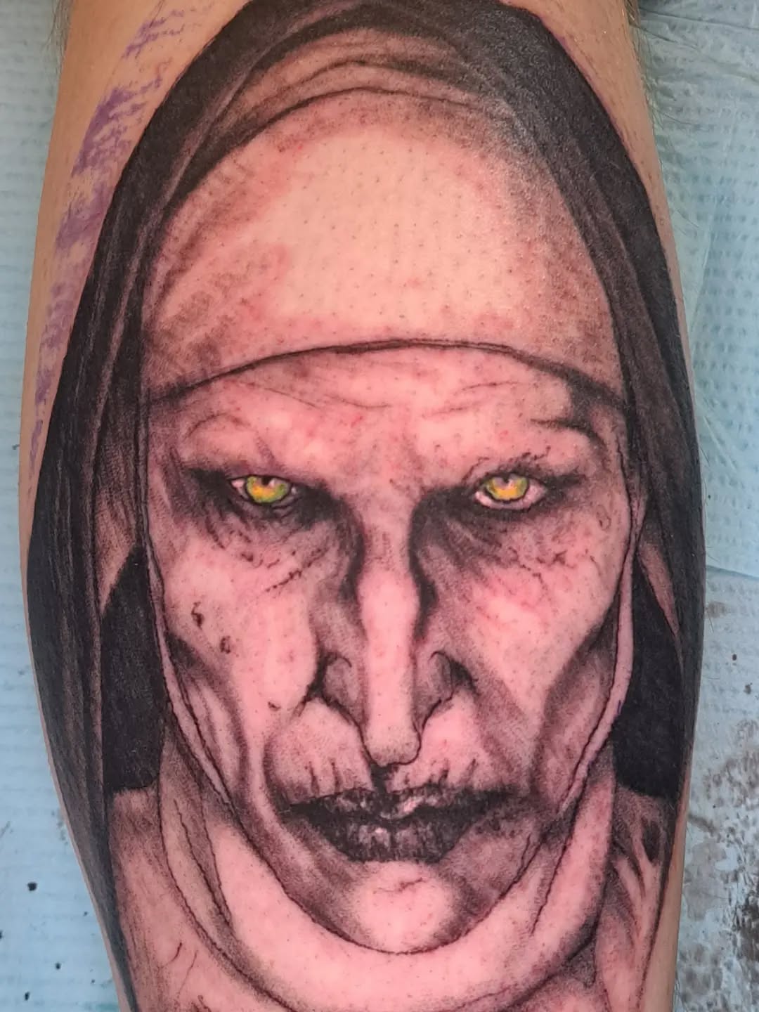 Tattoo by @lucast48 — realism, black_and_grey