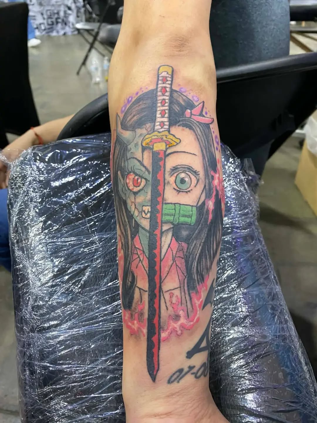 Tattoo by @lucast48 — anime, new_school
