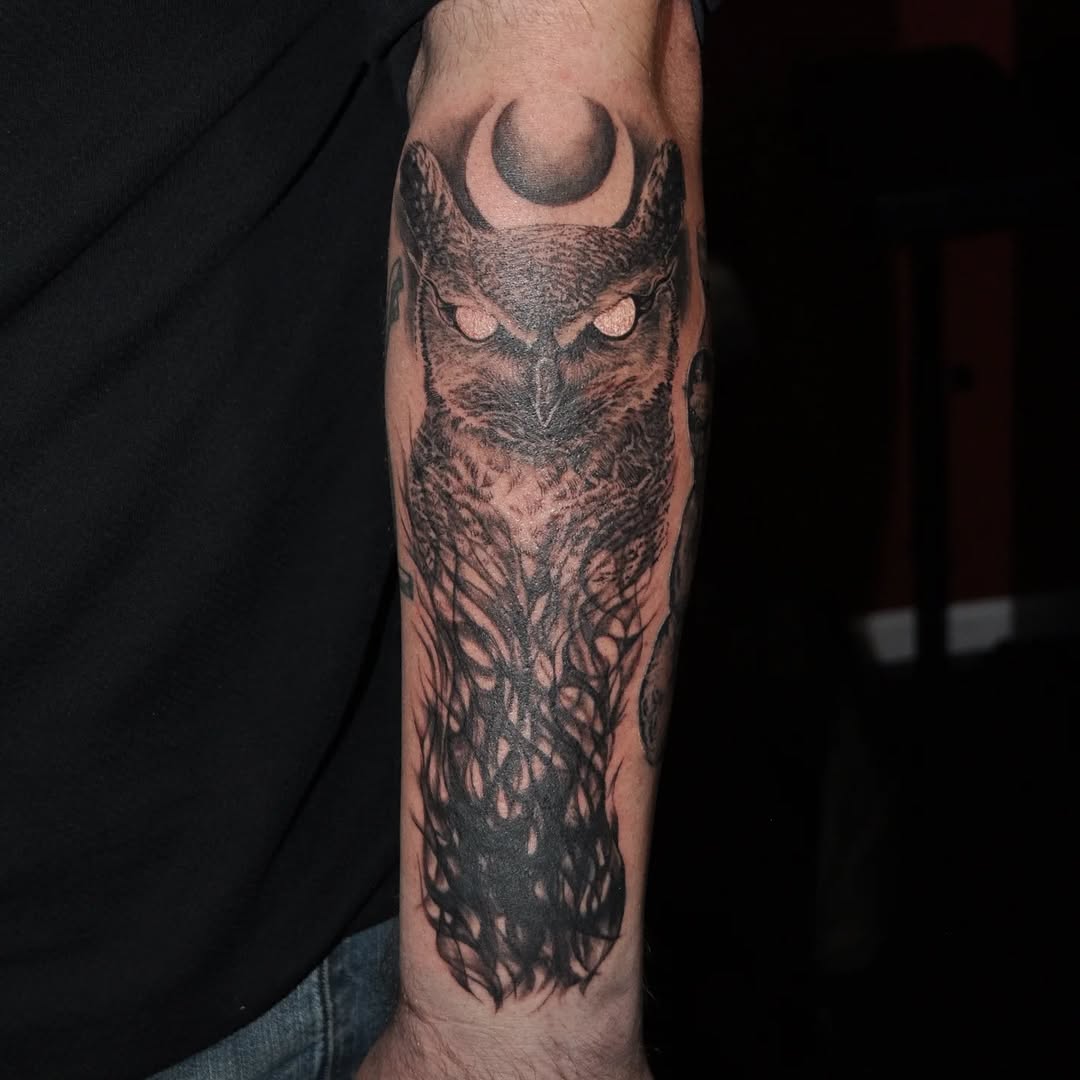 Tattoo by @bek_artz — black_and_grey, realism