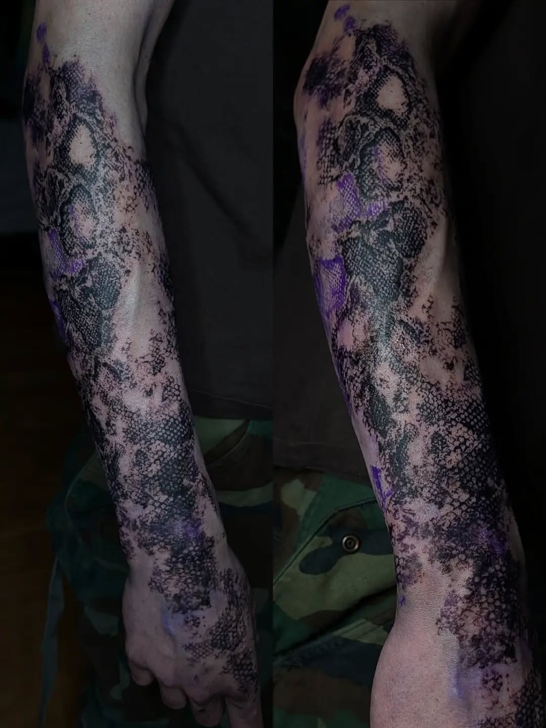 Tattoo by @profanae.0001 — blackwork, illustrative