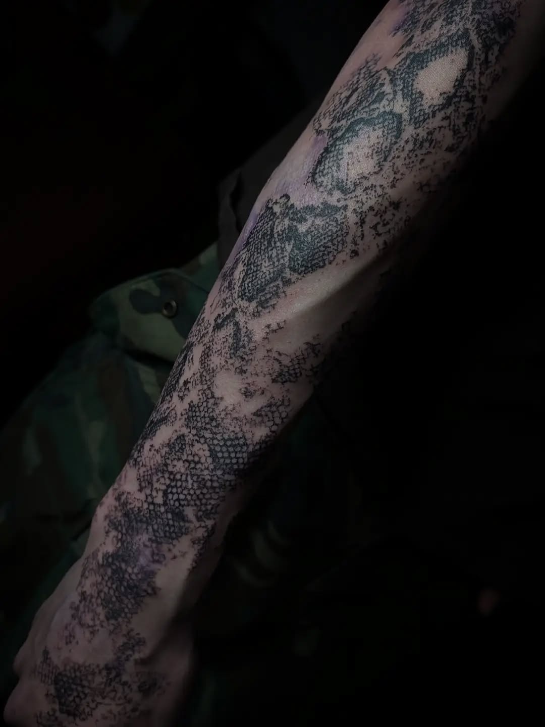 Tattoo by @profanae.0001 — blackwork, realism