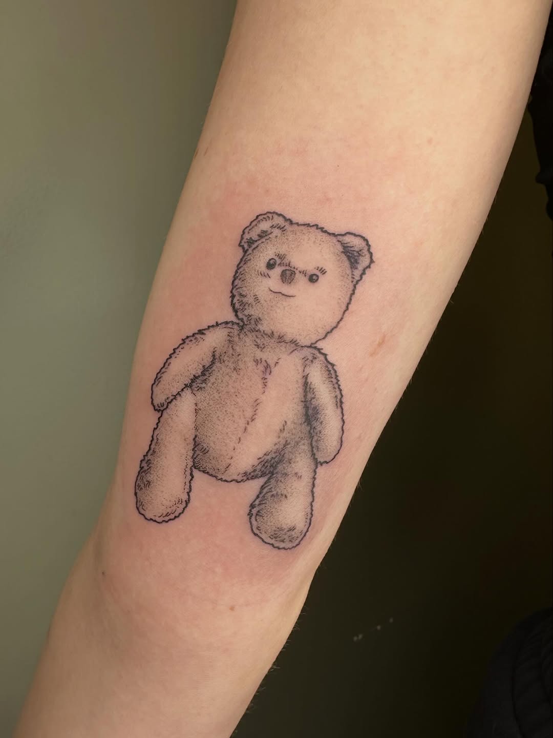 Tattoo by @hunterdoestattoos — realism, black_and_grey