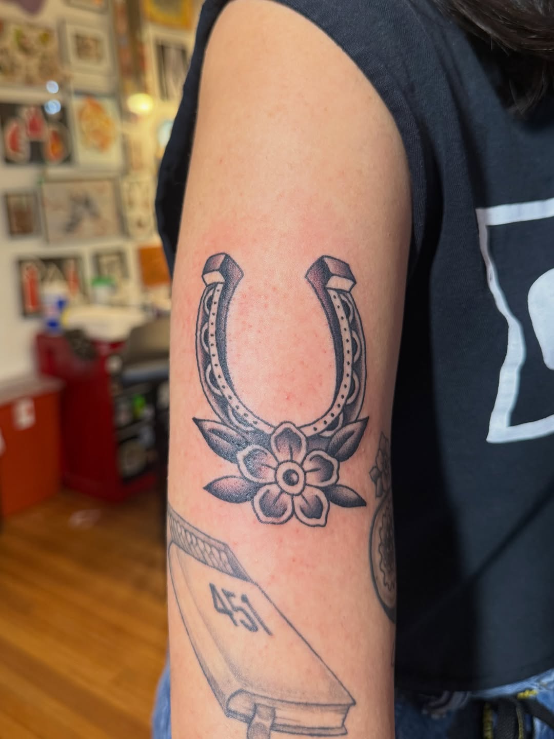 Tattoo by @sadgirltx — american_traditional, illustrative