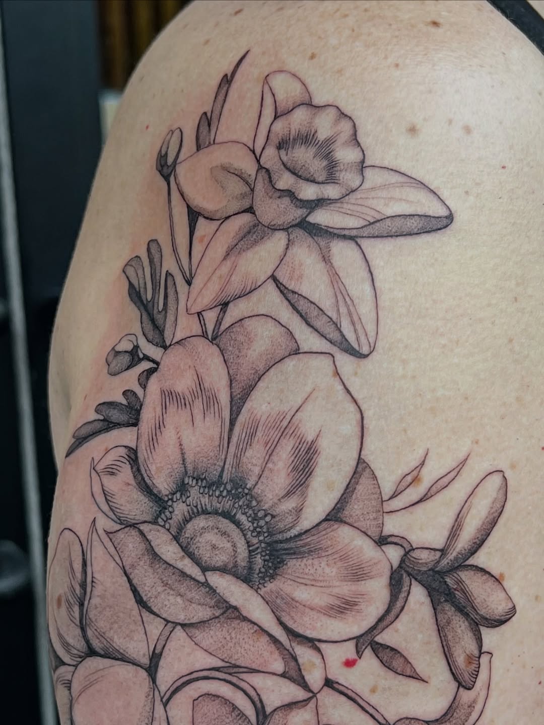 Tattoo by @thealliwilcox β black_and_grey, realism