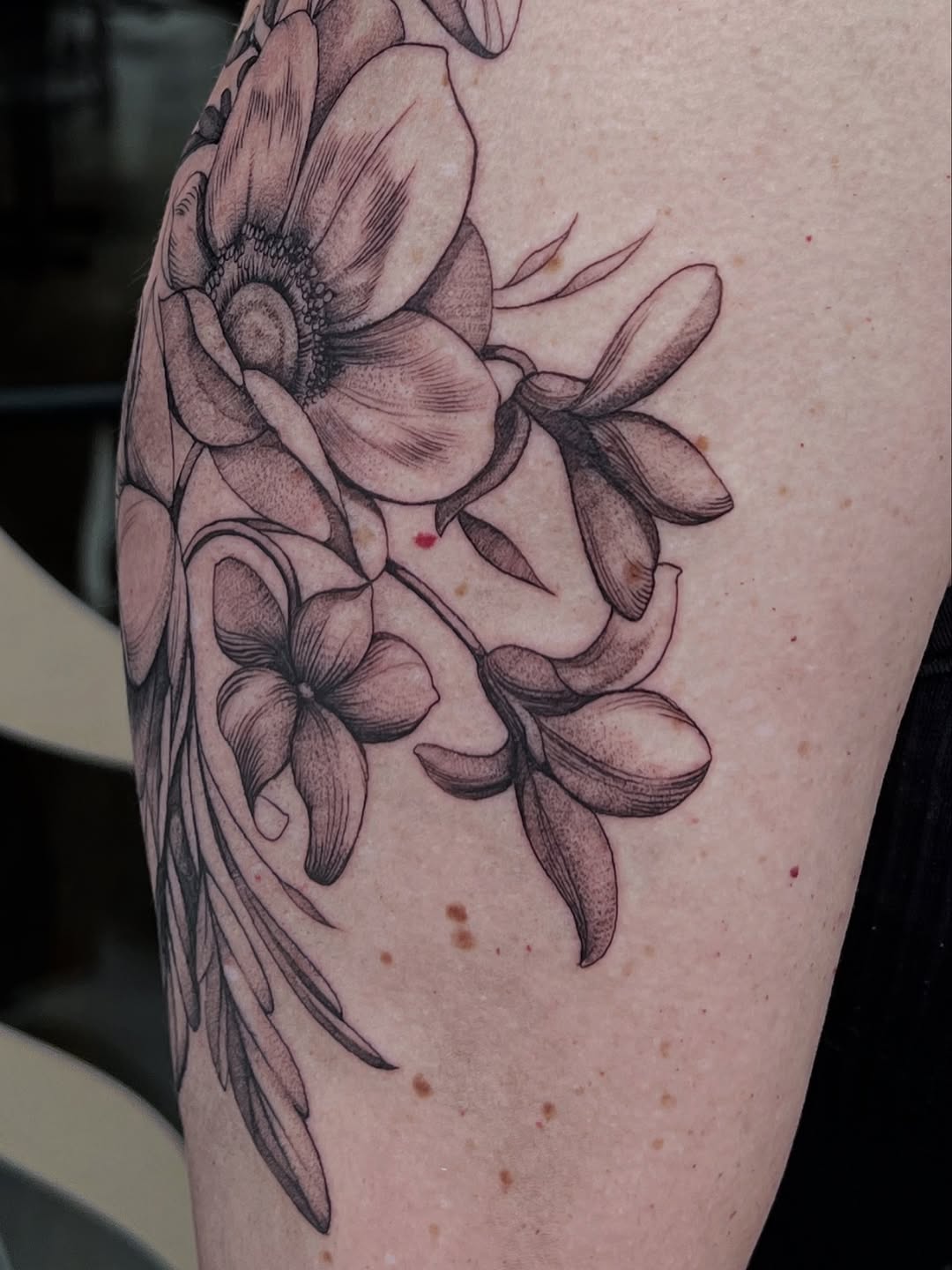 Tattoo by @thealliwilcox β black_and_grey, realism