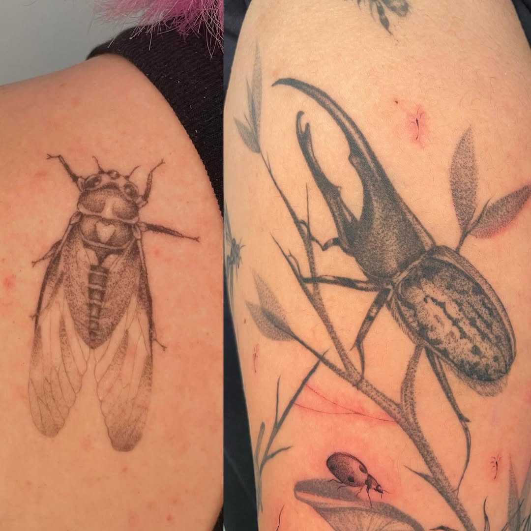 Tattoo by @samiamthesam β realism, black_and_grey