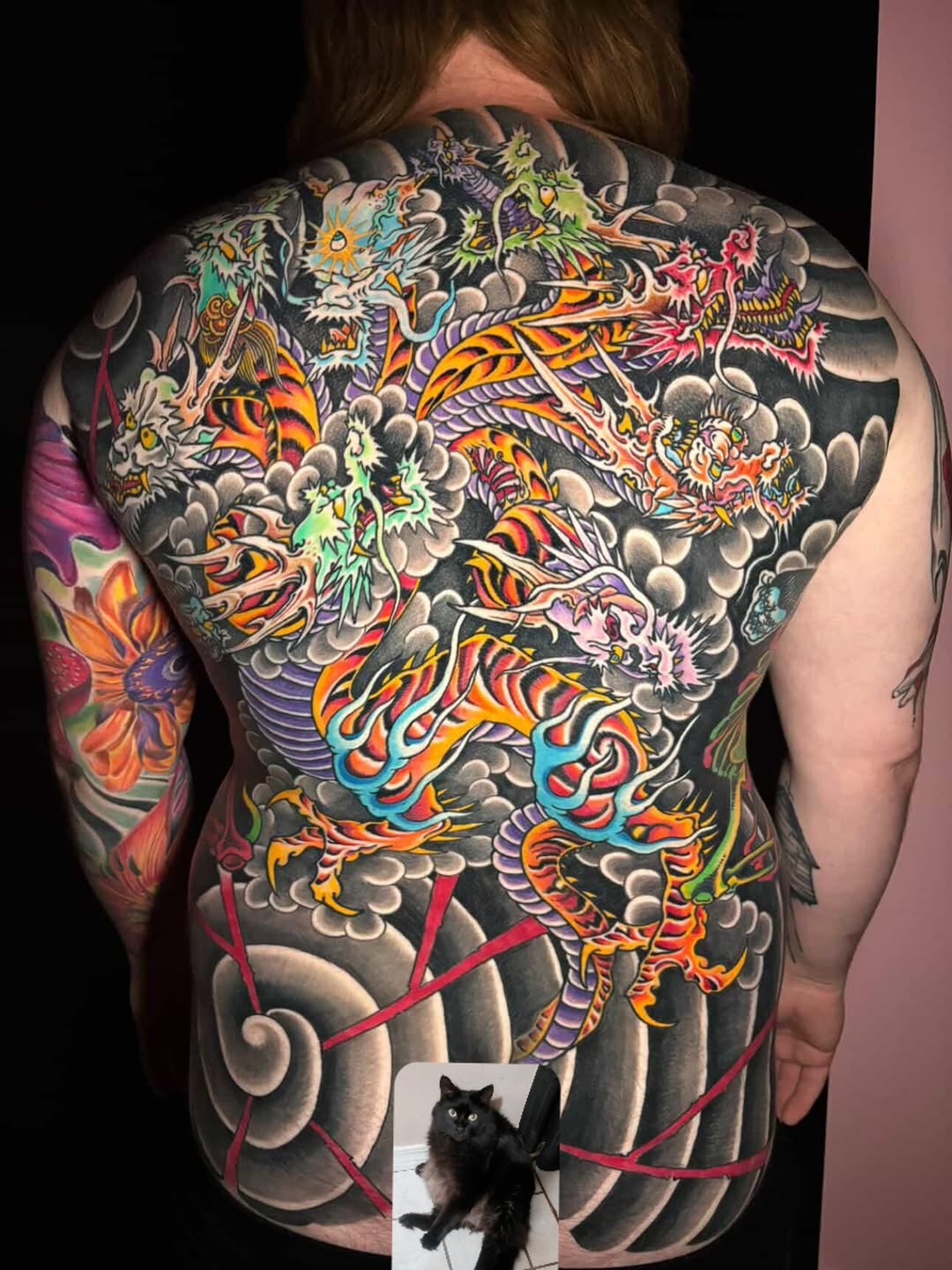 Tattoo by @gavingage_tattoo — japanese_irezumi, blackwork