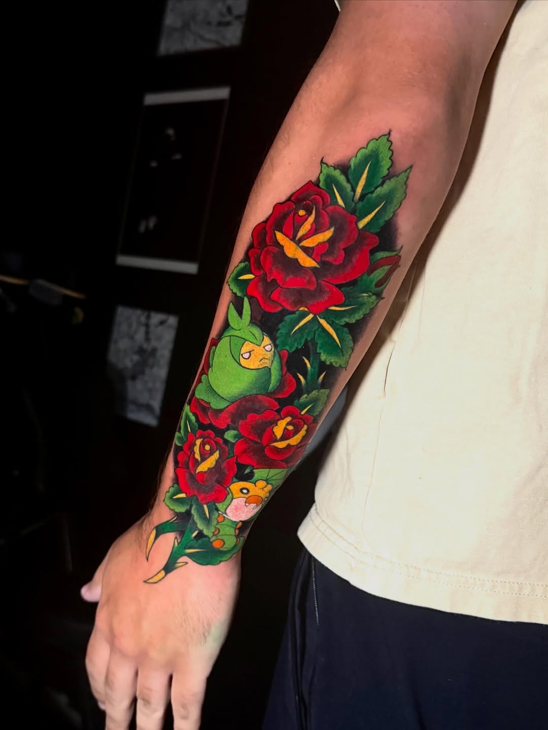 Tattoo by @tader.the.creator — american_traditional, illustrative