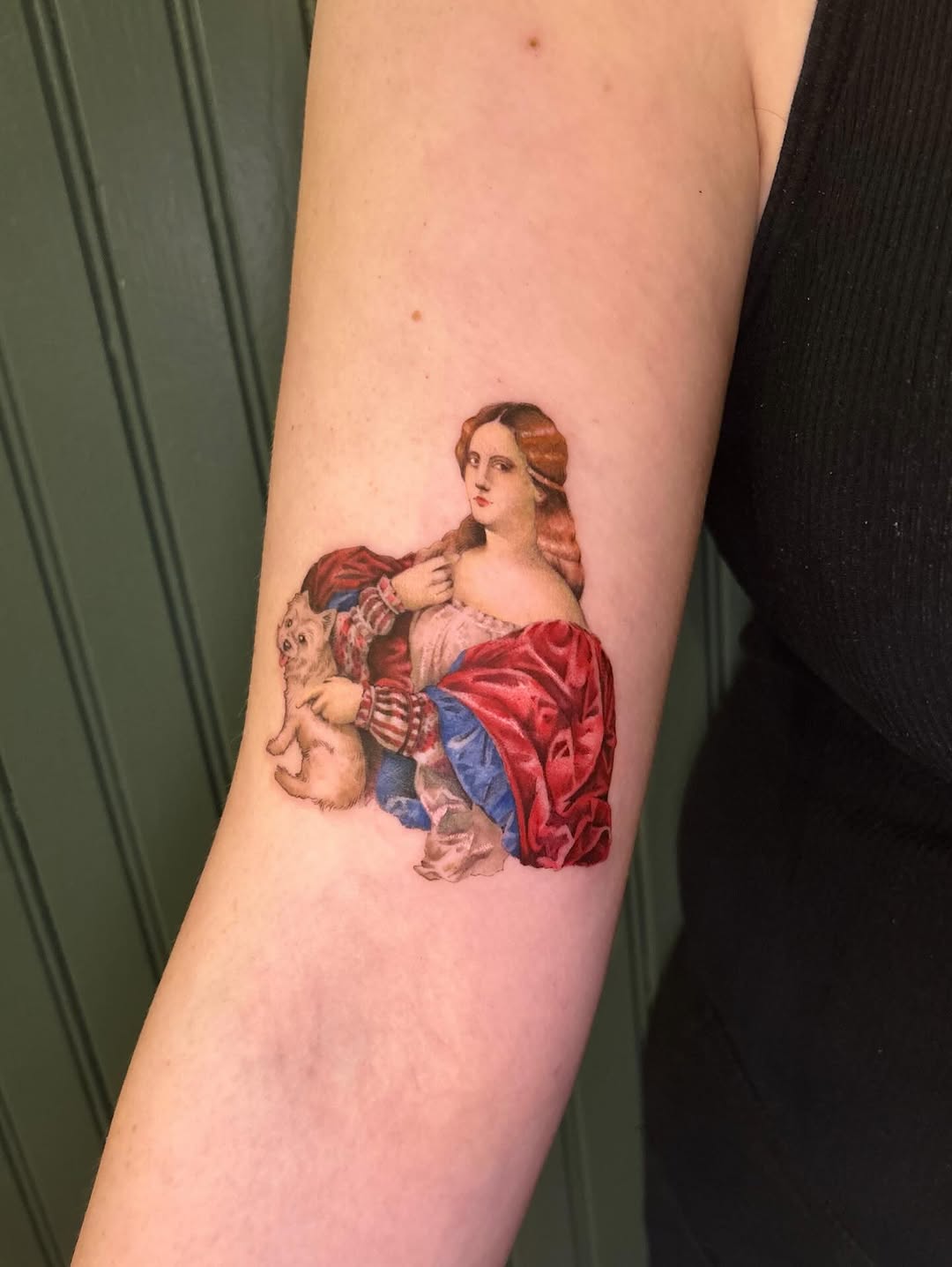 Tattoo by @mae.tattoo — realism, illustrative