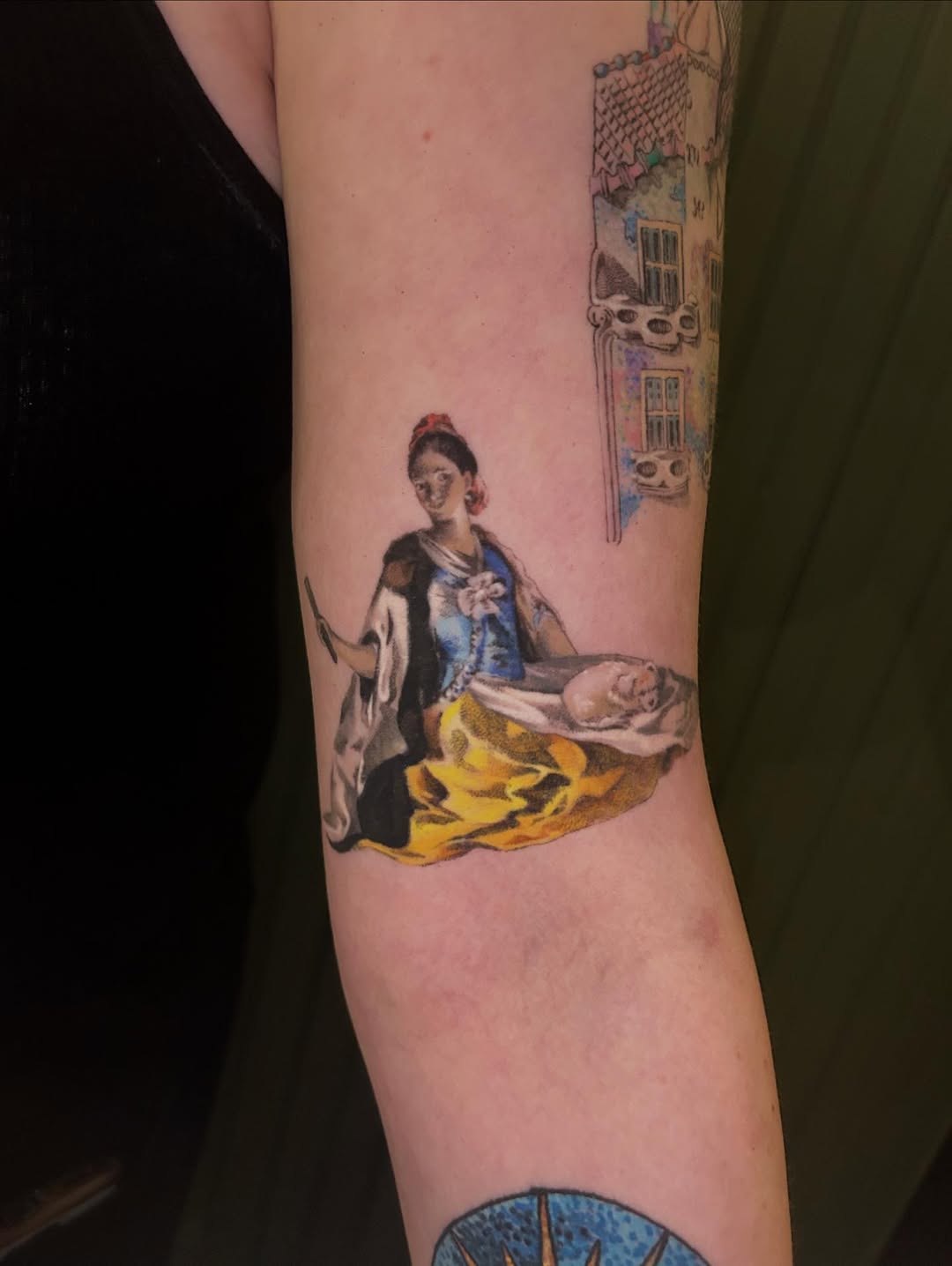 Tattoo by @mae.tattoo — realism, illustrative