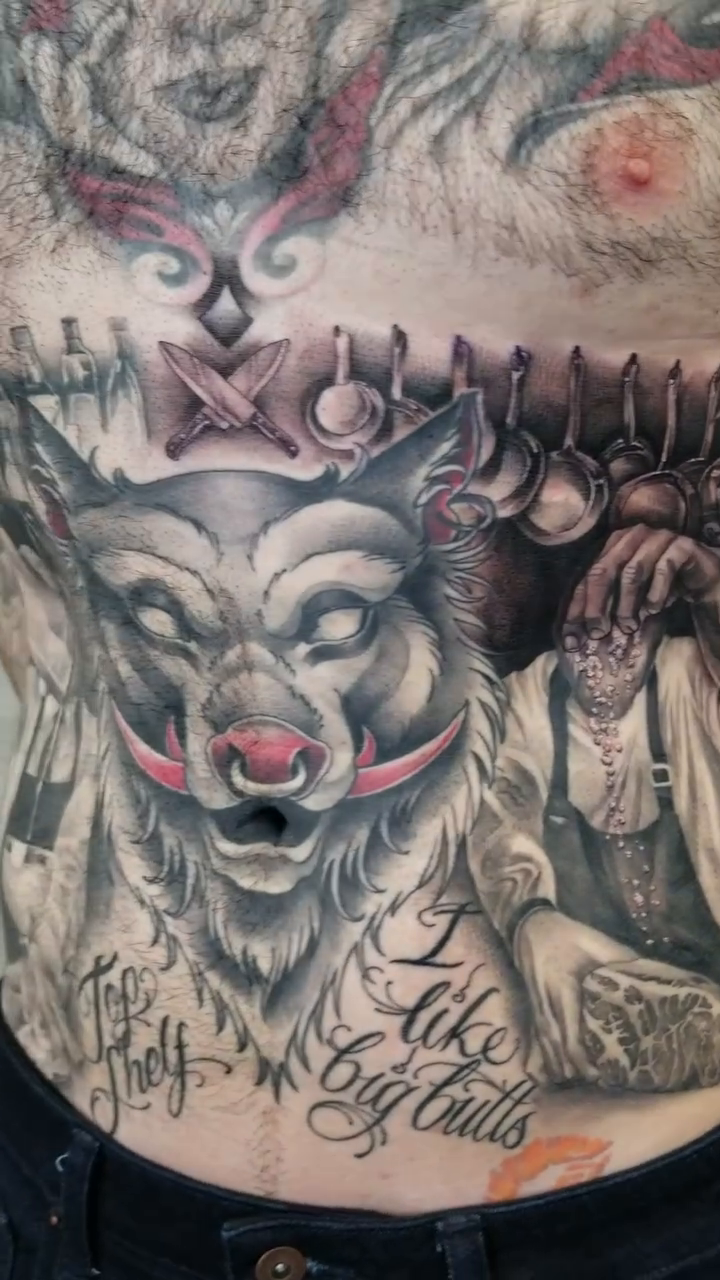 Tattoo by @_robynjade — realism, black_and_grey