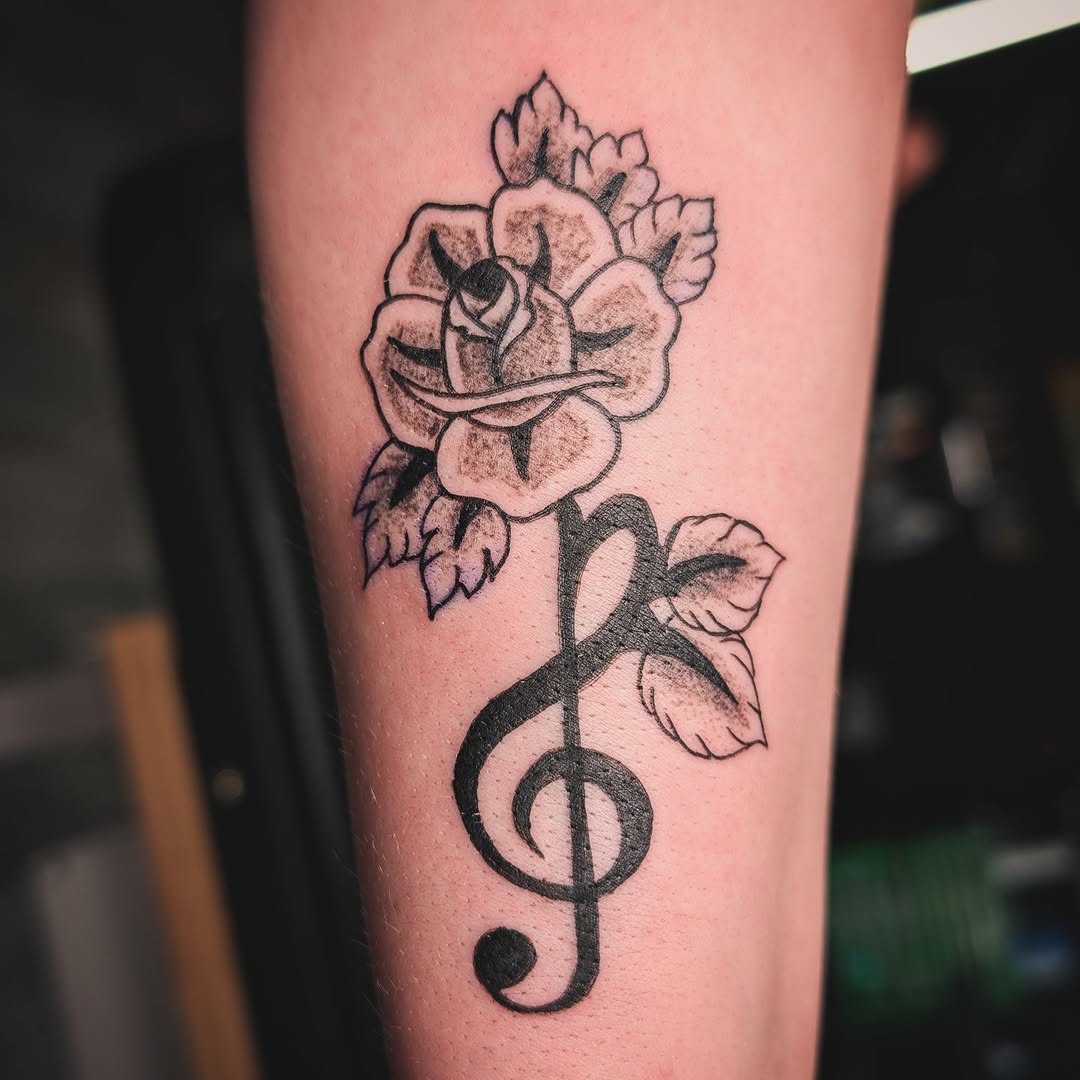 Tattoo by @mattmahltattoos — american_traditional, black_and_grey