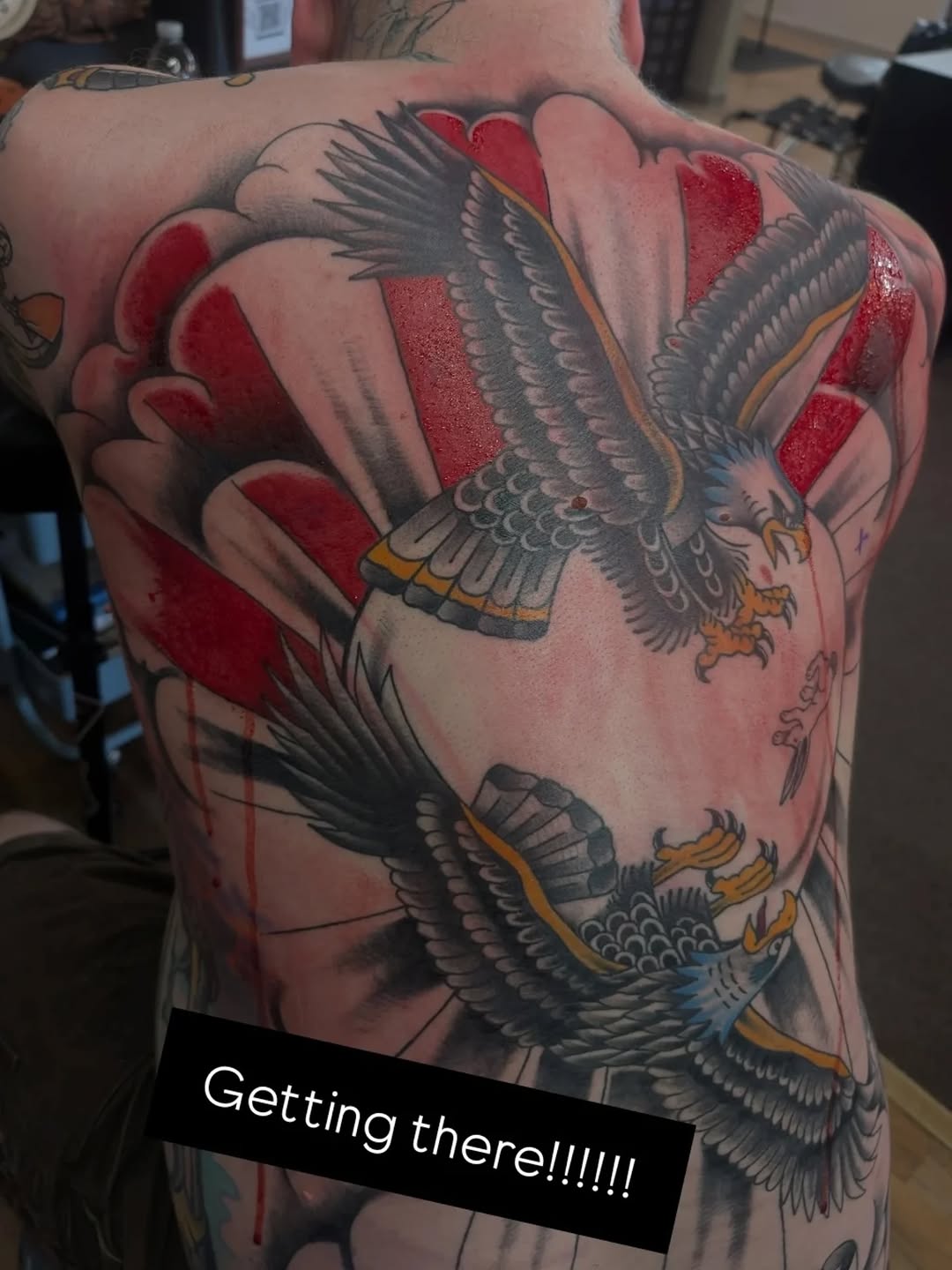 Tattoo by @haleygunz — american_traditional, black_and_grey