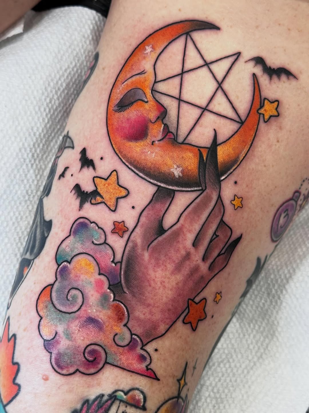 Tattoo by @sierra_does_tattoos — neo_traditional, illustrative