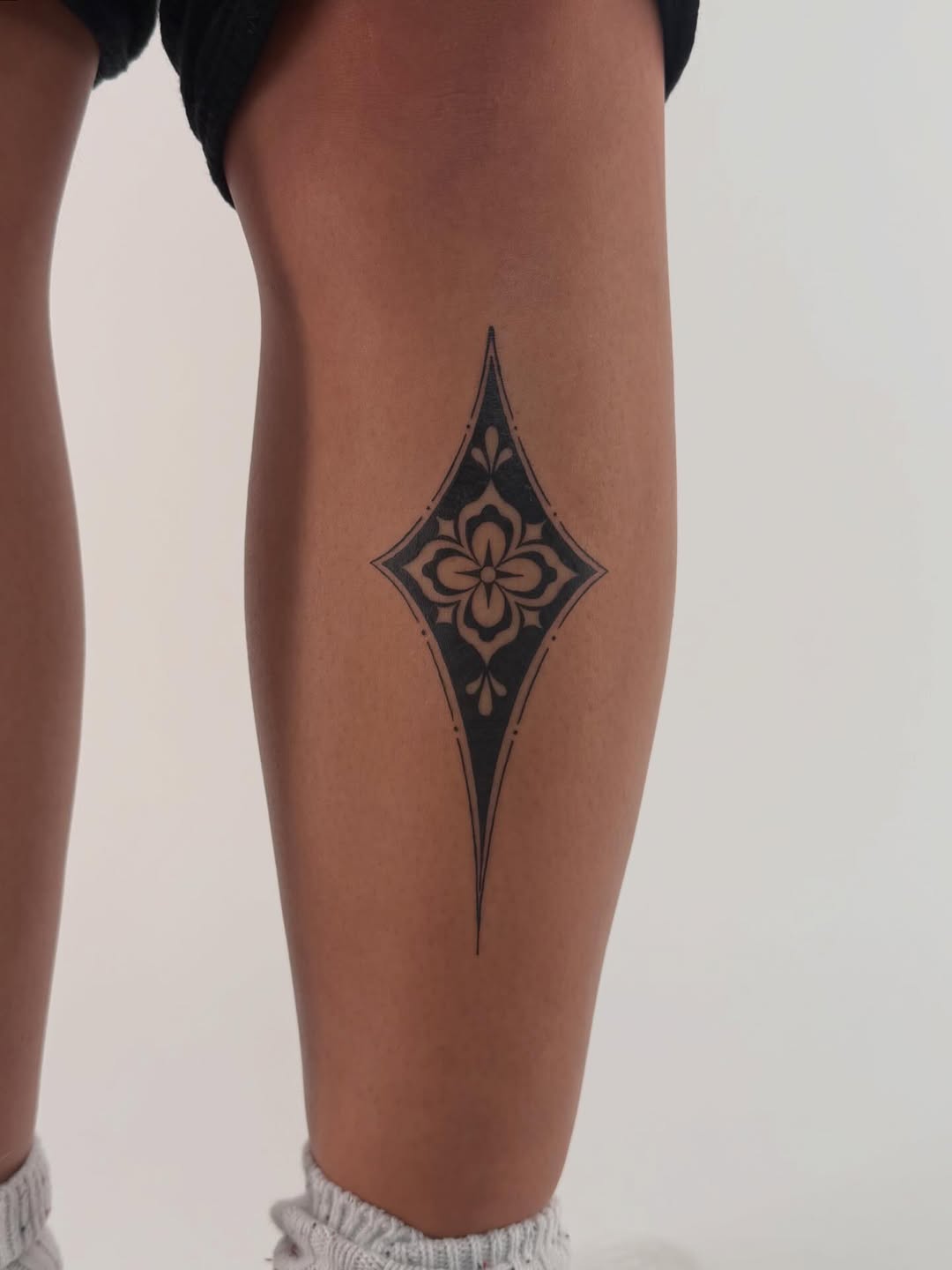 Tattoo by @leahramosink — ornamental, geometric