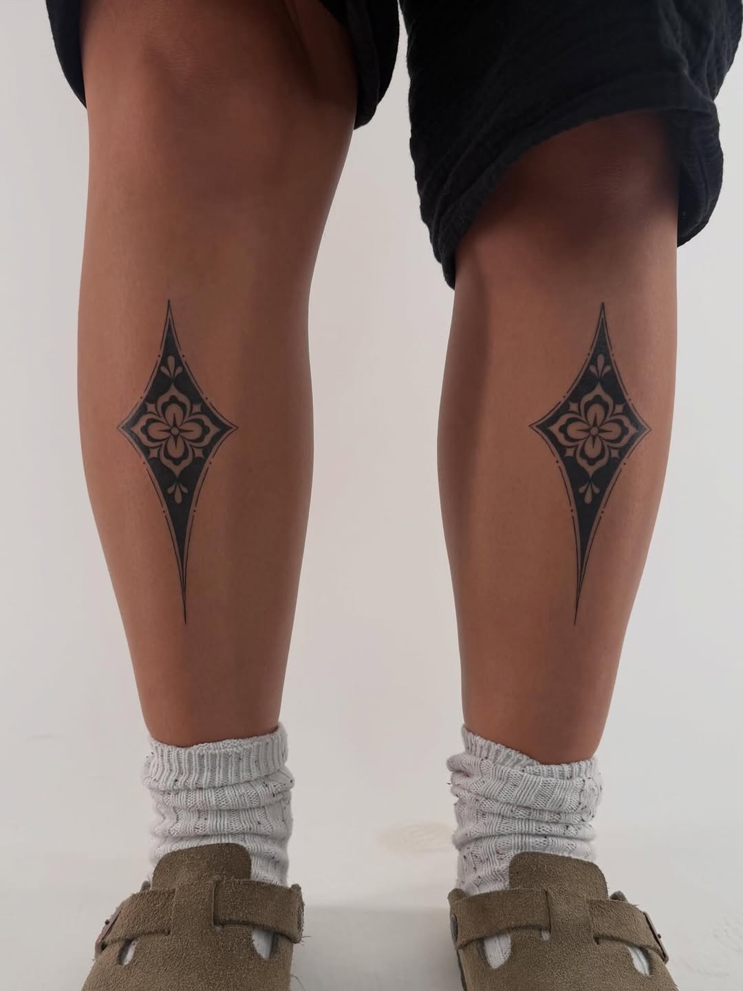 Tattoo by @leahramosink — geometric, ornamental