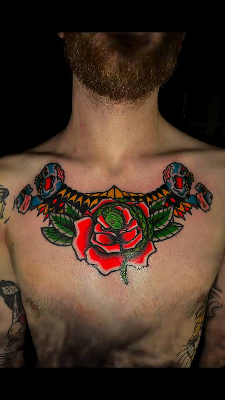 Tattoo by @drewthetattooguy β american_traditional
