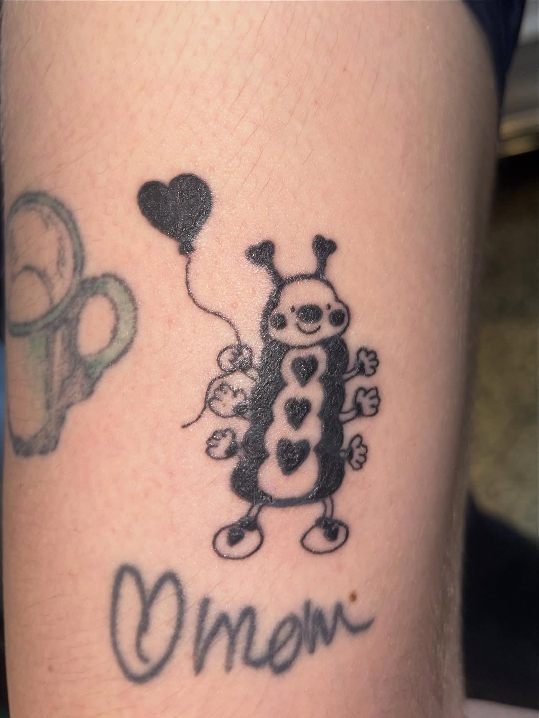 Tattoo by @rilorules — blackwork