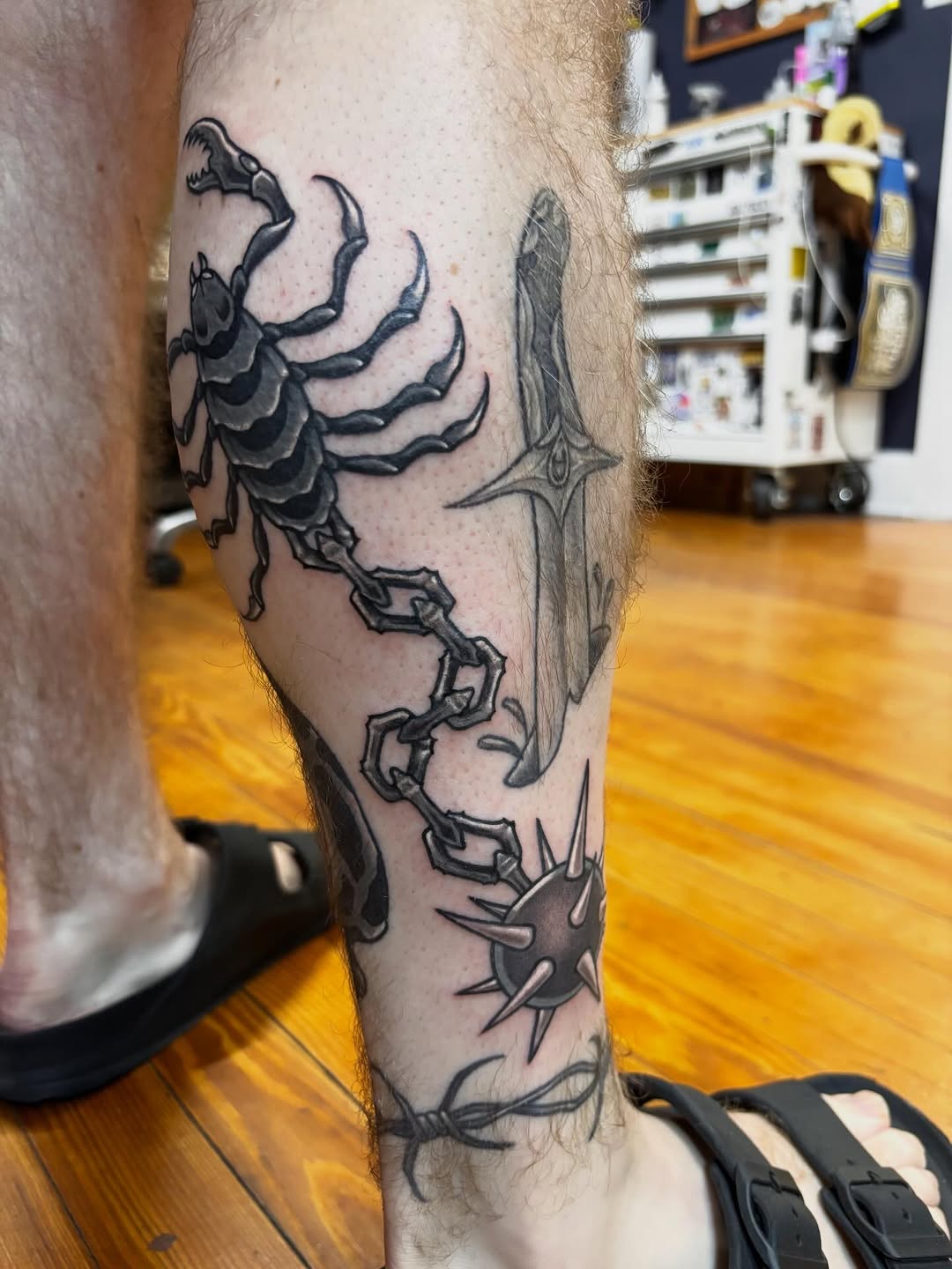 Tattoo by @siv.tattoos โ black_and_grey, realism