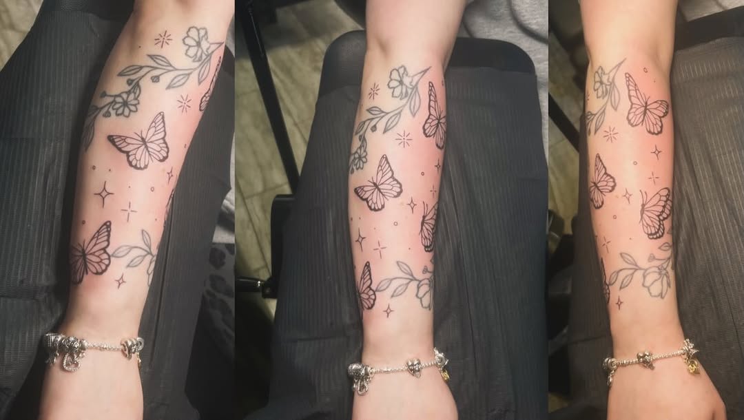 Tattoo by @gothsauceg — fine_line