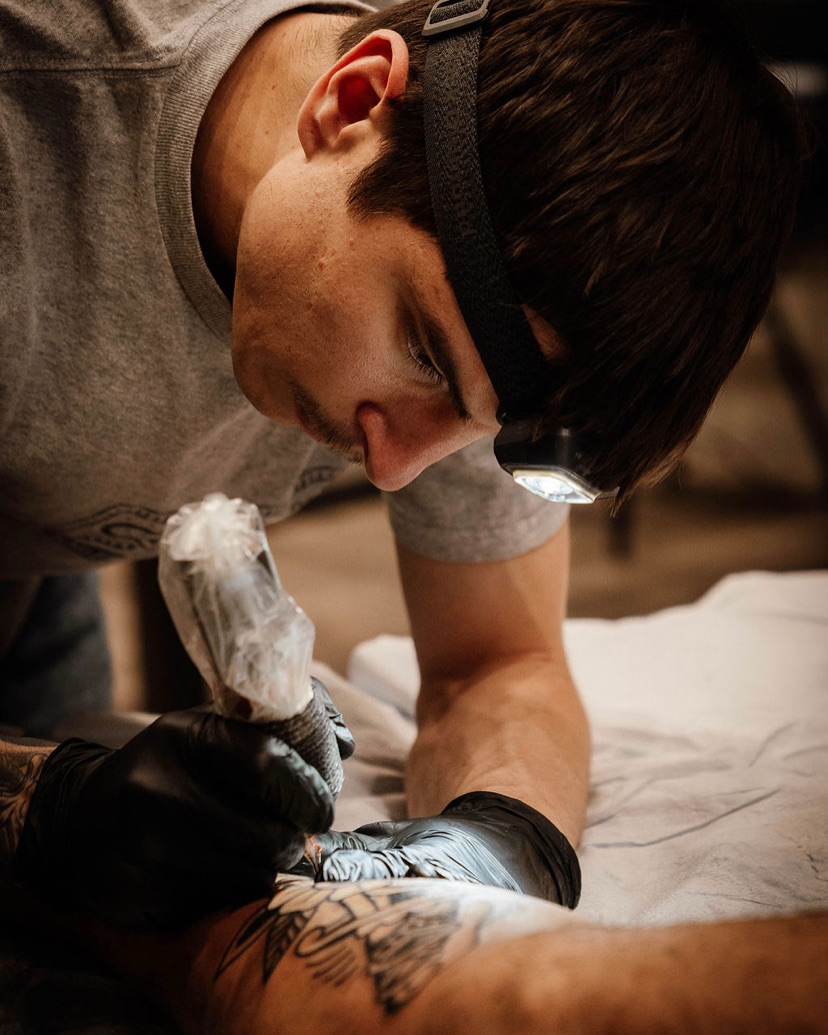 Tattoo by @wes_art_ — illustrative, black_and_grey