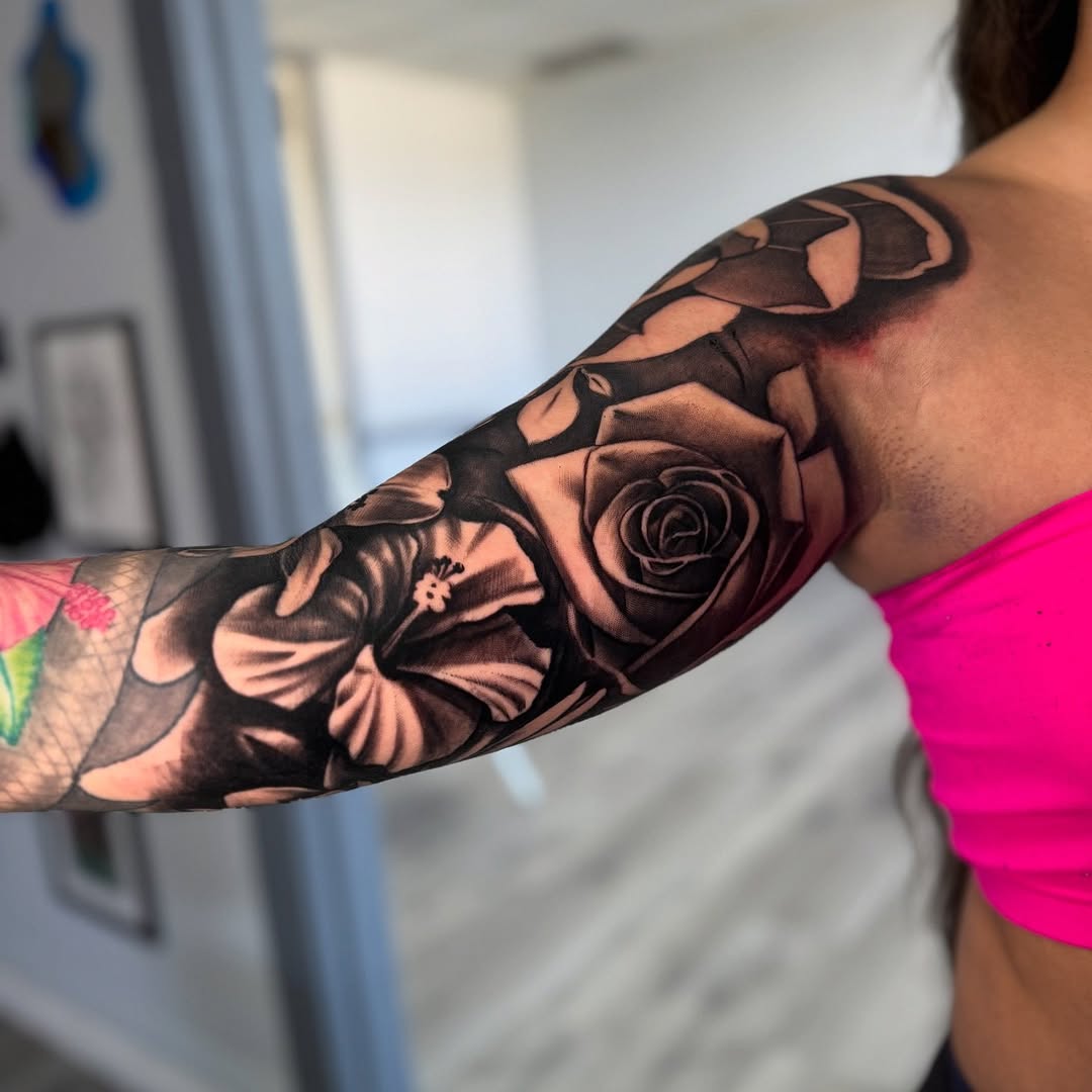 Tattoo by @isiahtats — black_and_grey, realism