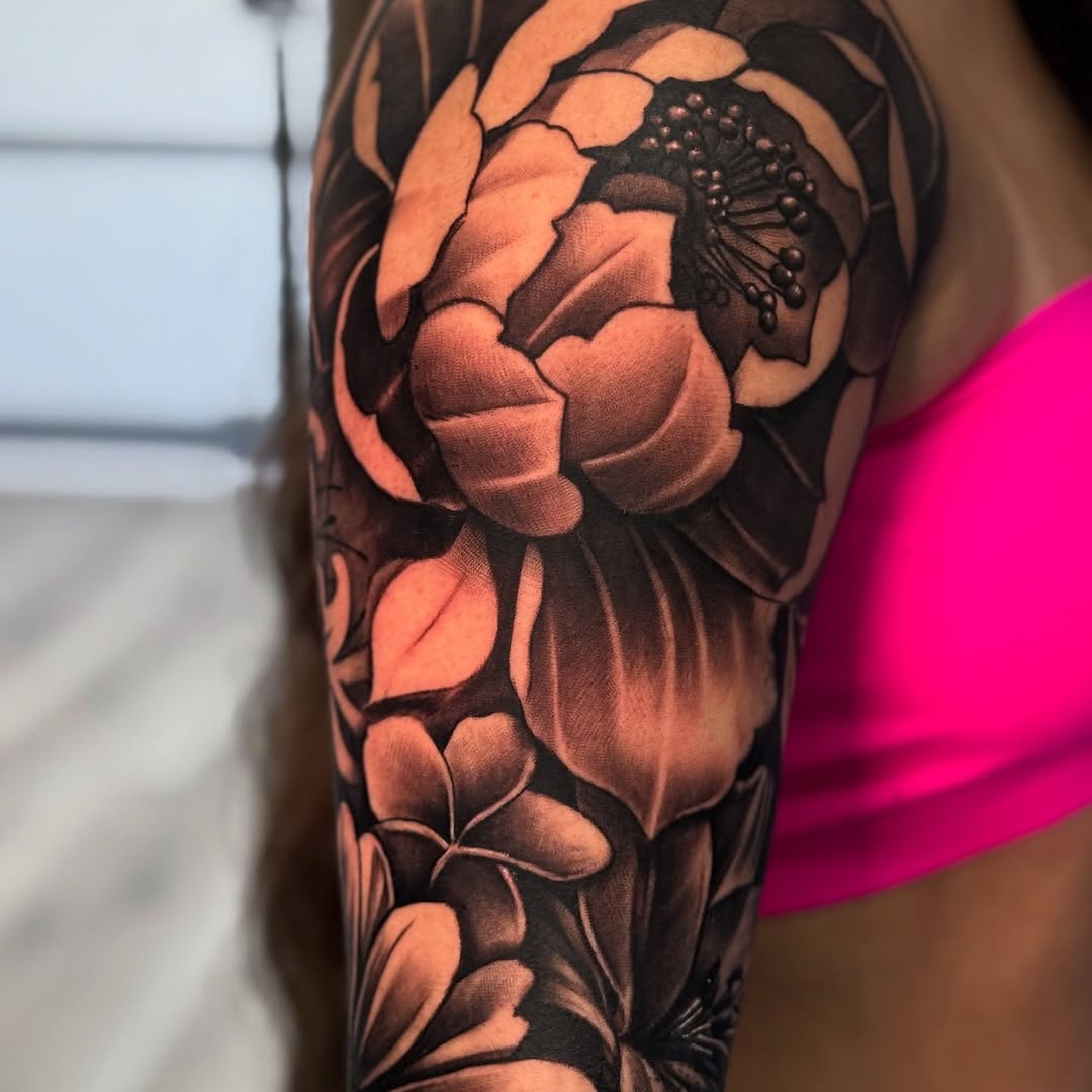 Tattoo by @isiahtats — black_and_grey, realism