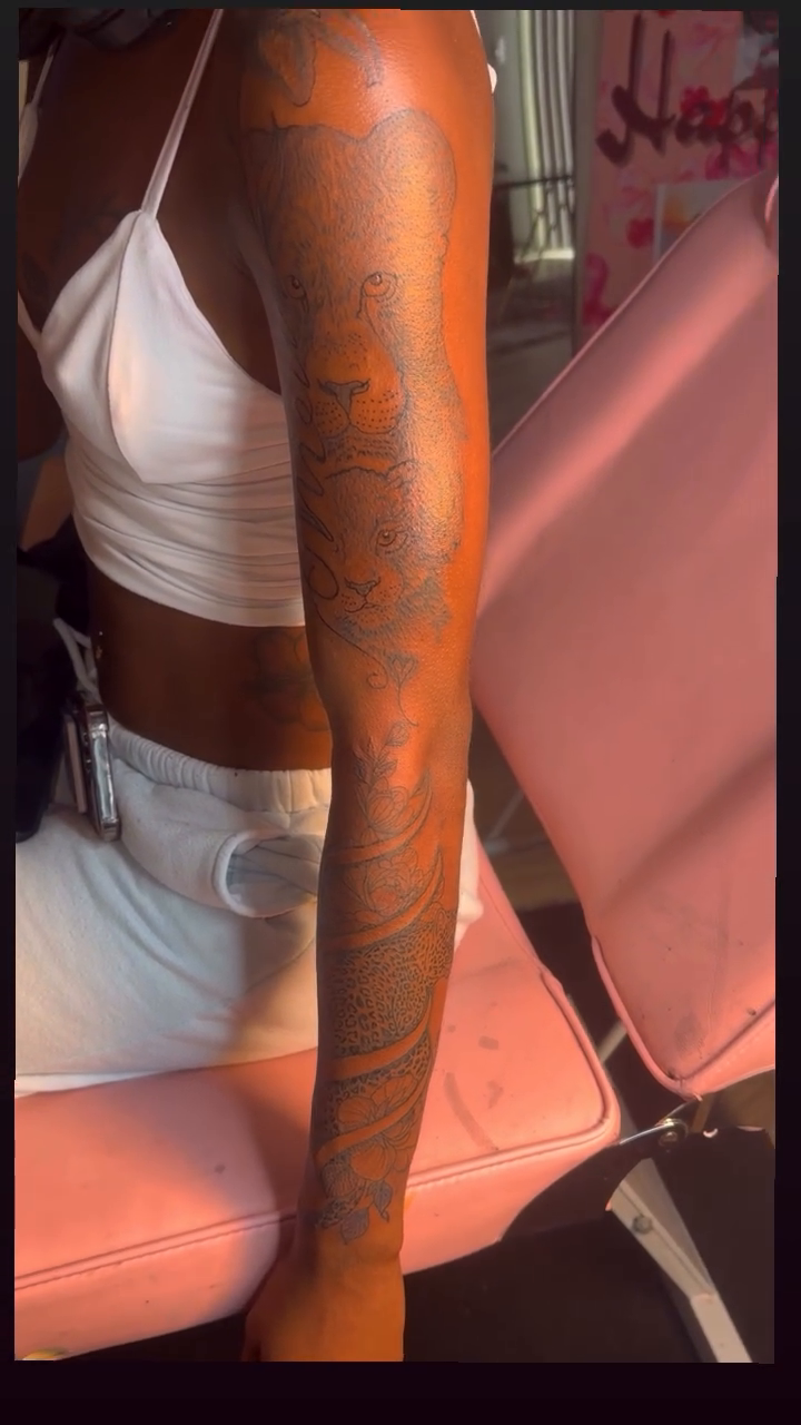 Tattoo by @tattedbylayy β illustrative, black_and_grey