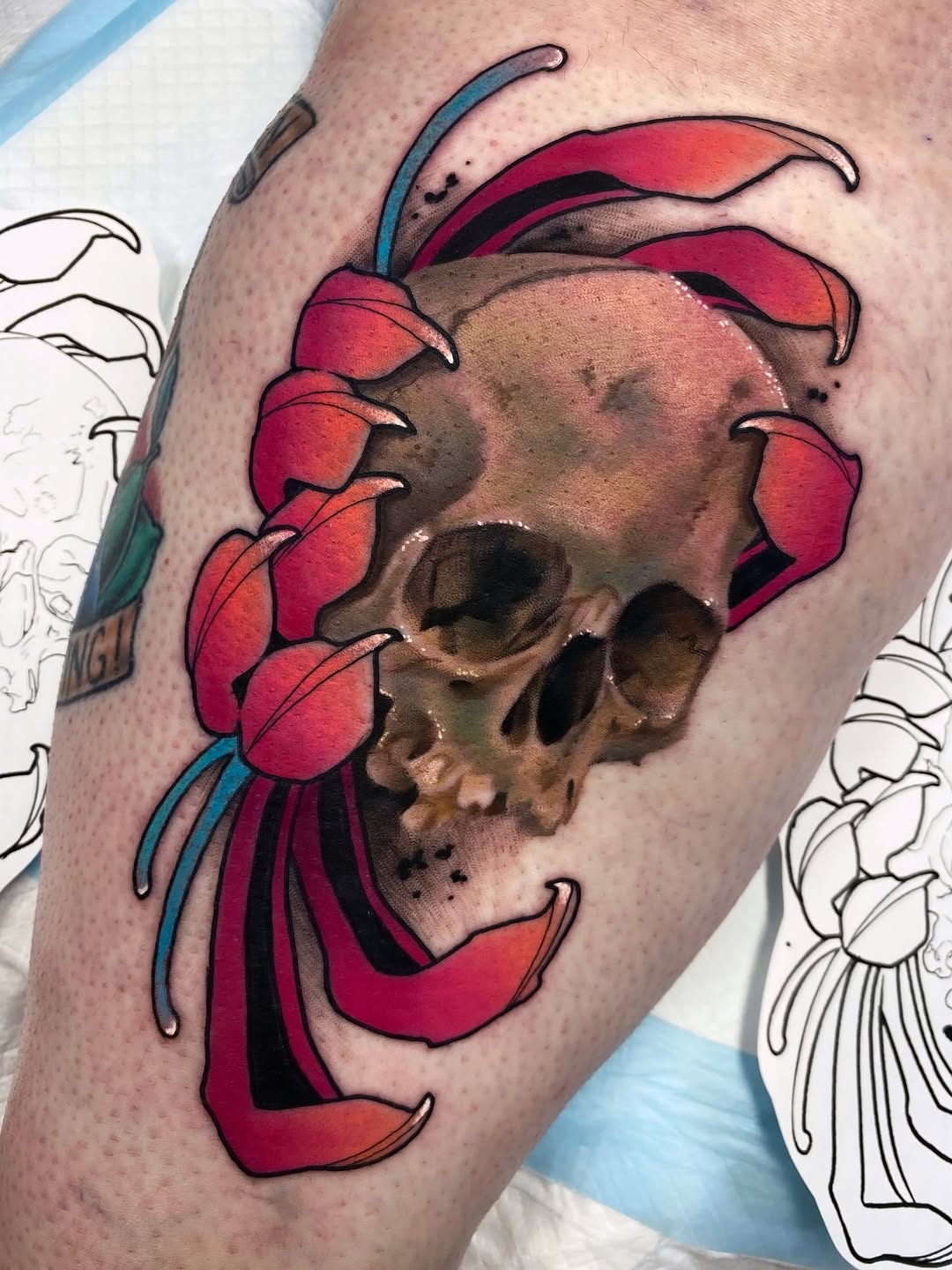 Tattoo by @leefscented — realism, neo_traditional