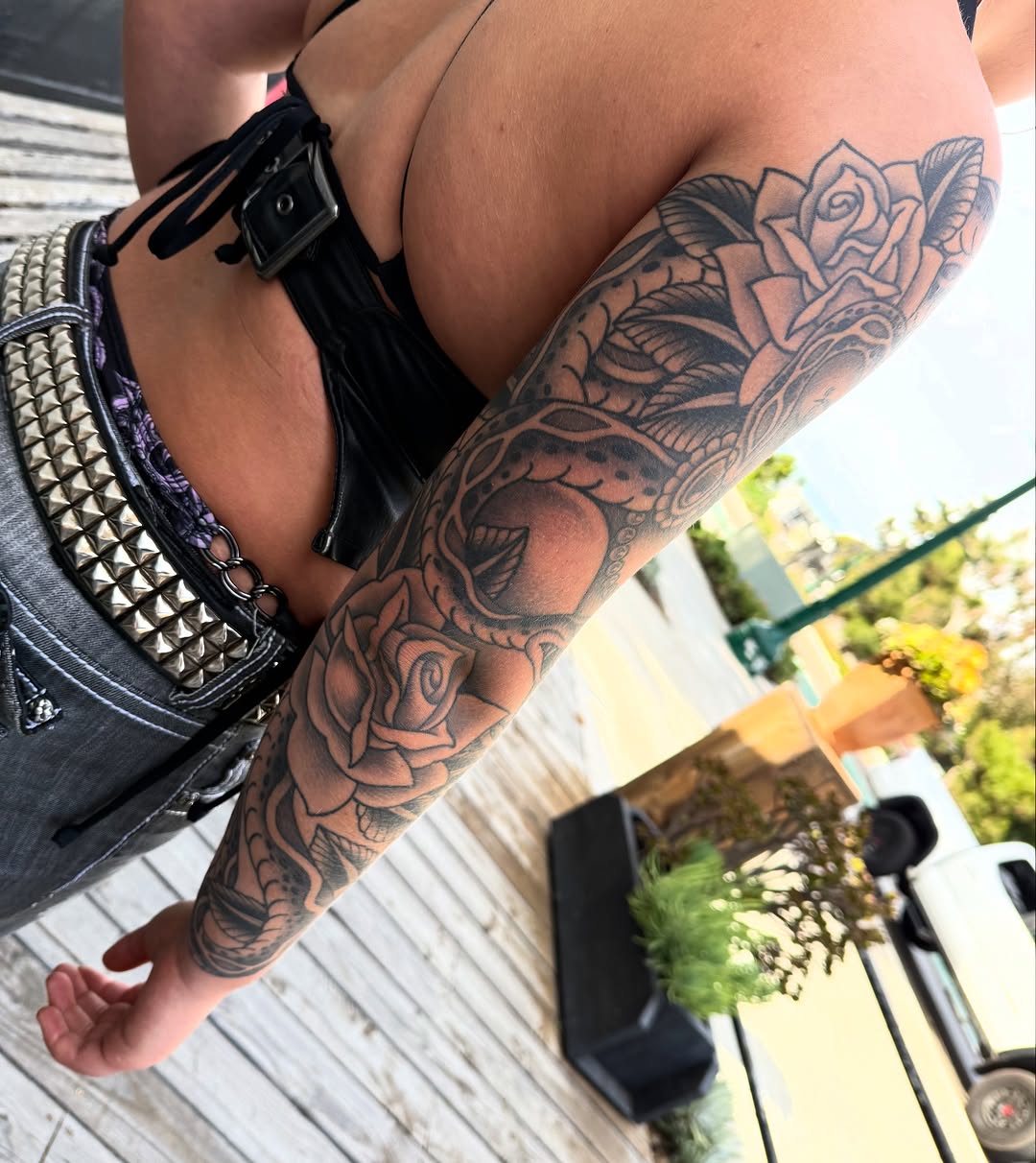Tattoo by @threeseastattoo โ black_and_grey