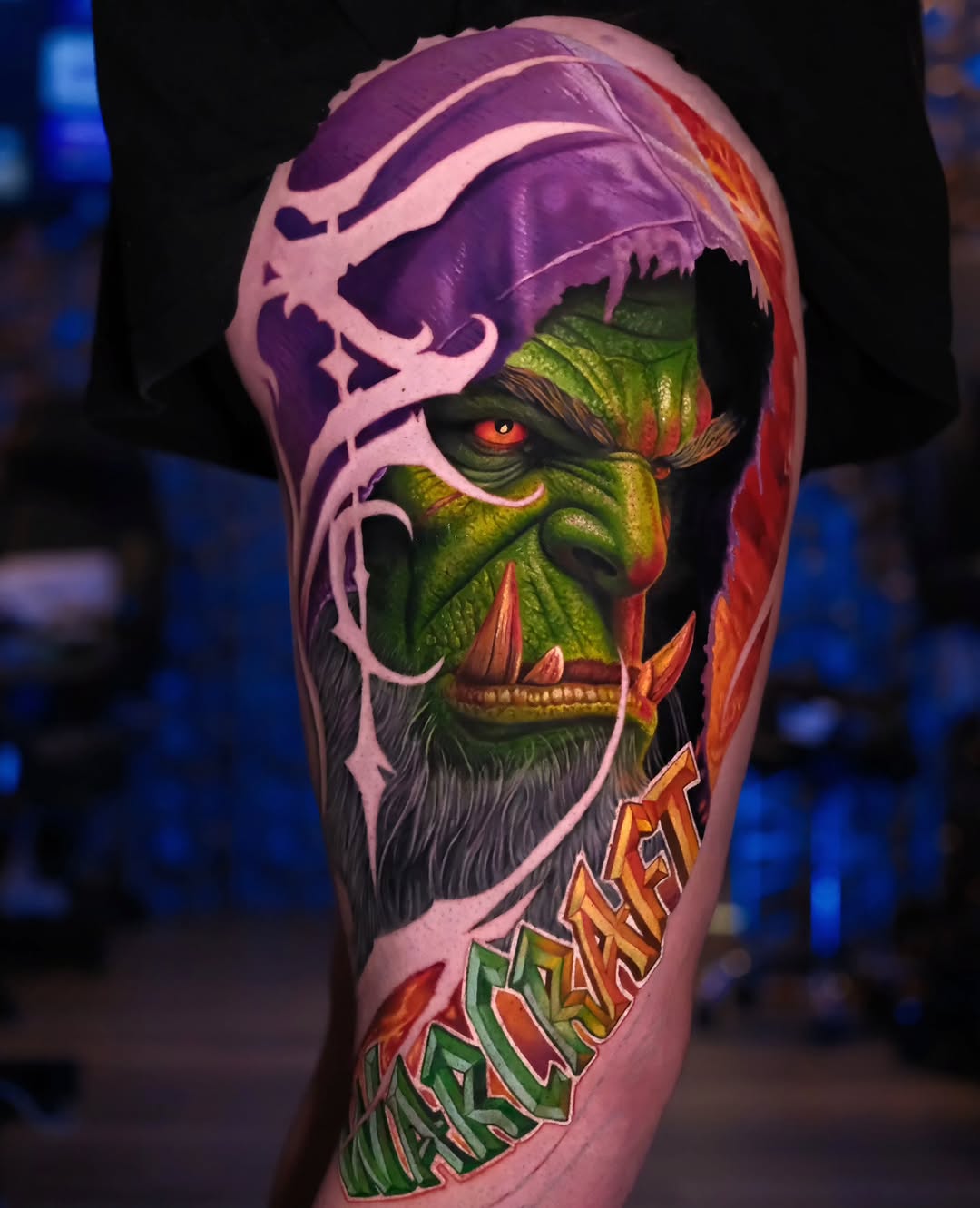 Tattoo by @wonderful.ink — realism, trash_polka