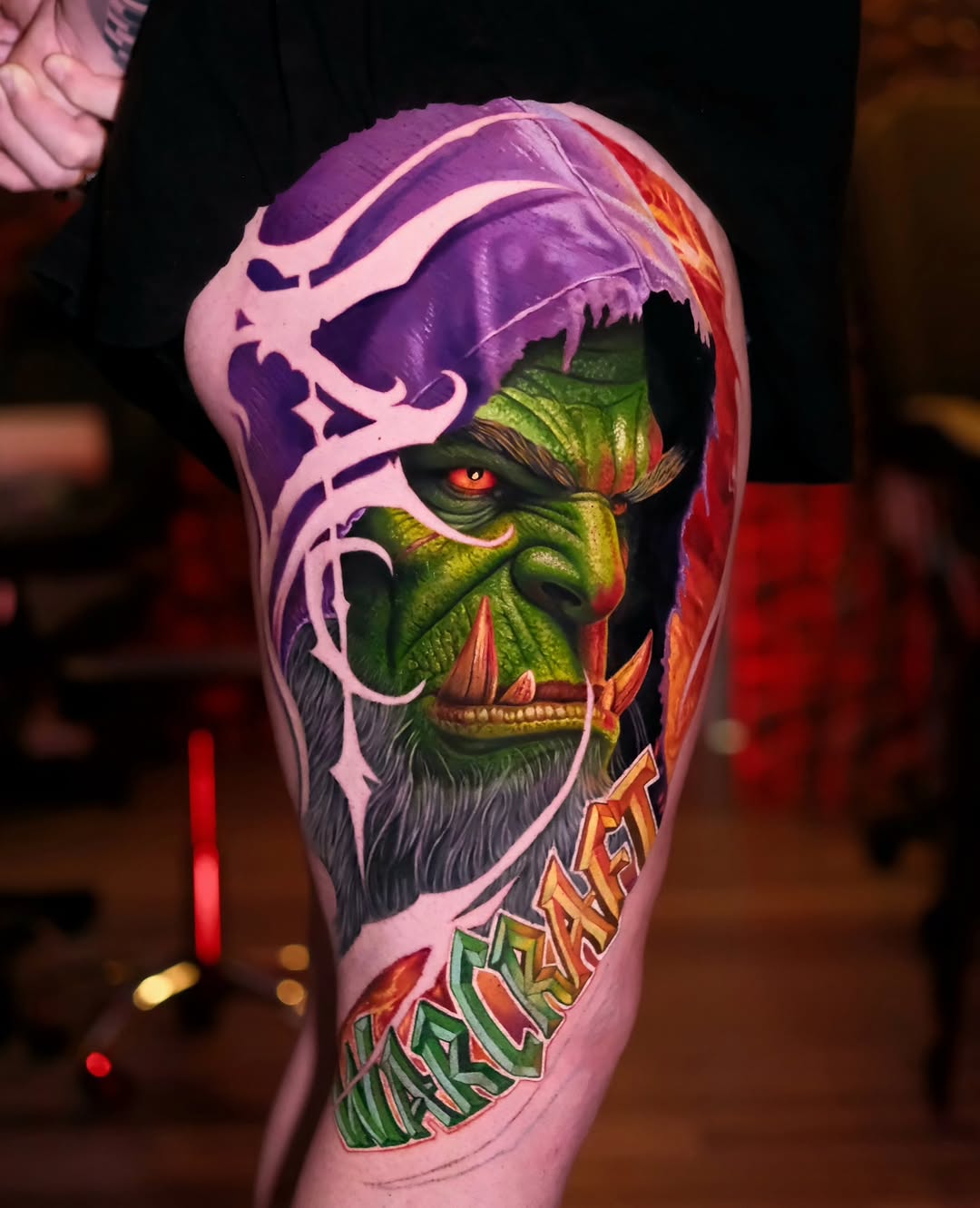 Tattoo by @wonderful.ink — realism, lettering_script