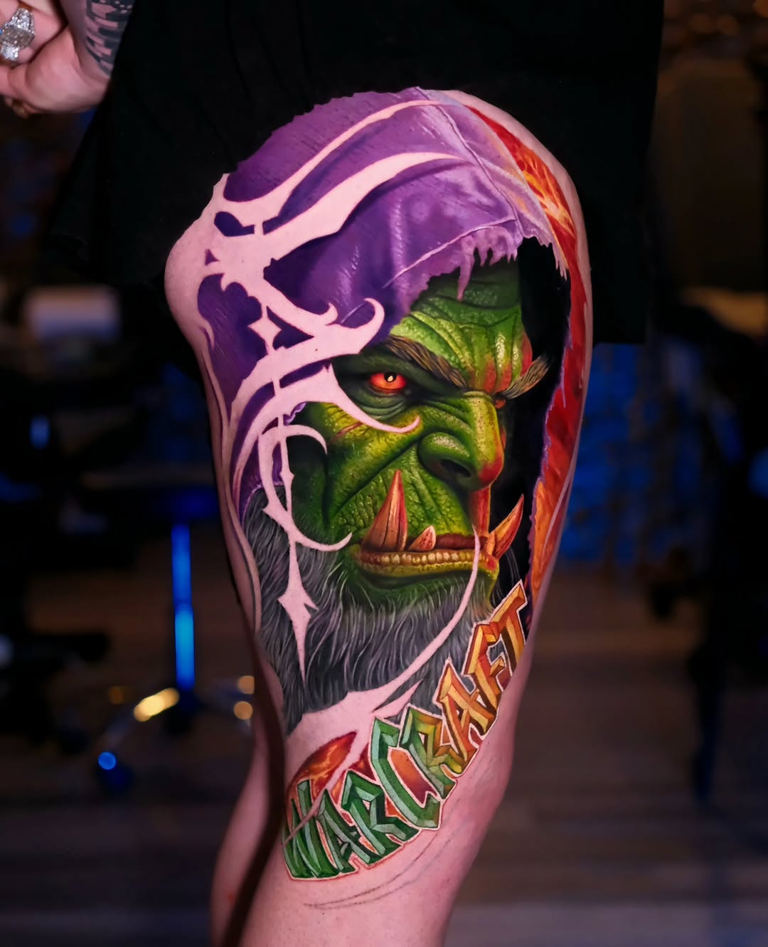 Tattoo by @wonderful.ink — realism, lettering_script
