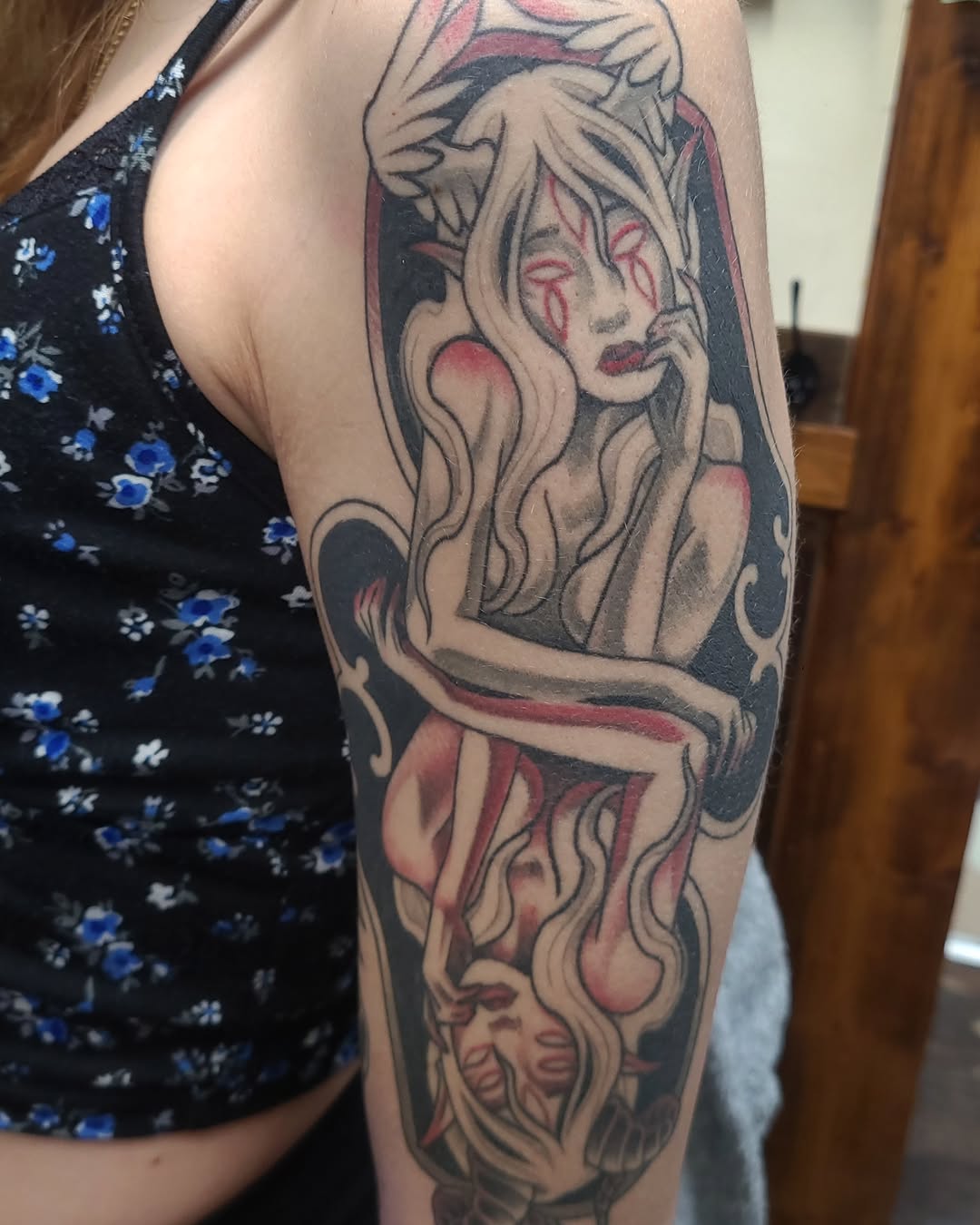 Tattoo by @drvodkatattoos — dark_realism