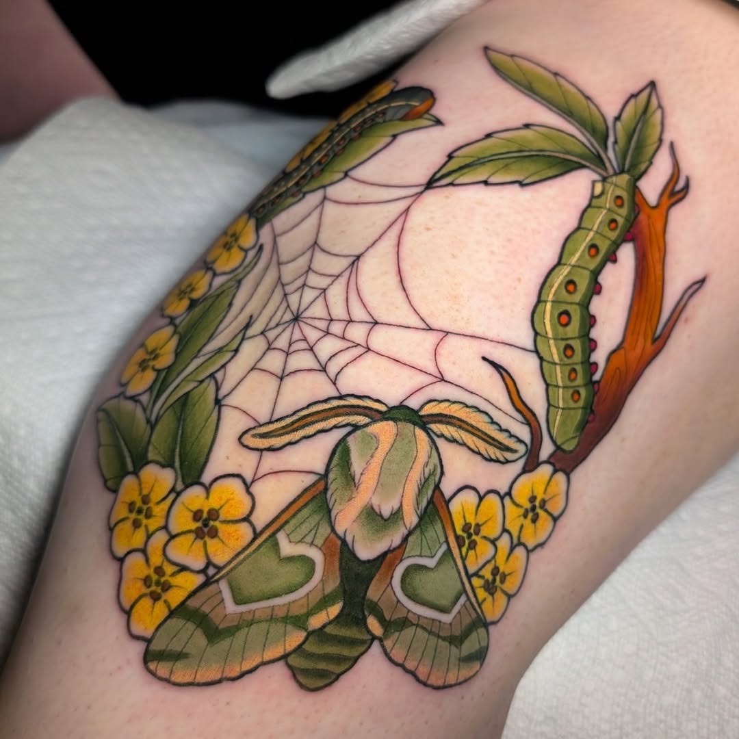 Tattoo by @ellietattoos — neo_traditional, illustrative
