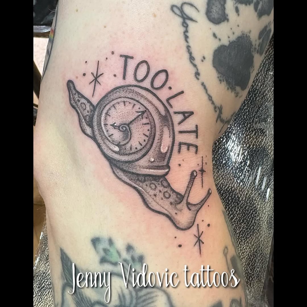 Tattoo by @turkeybasturz โ black_and_grey, lettering_script